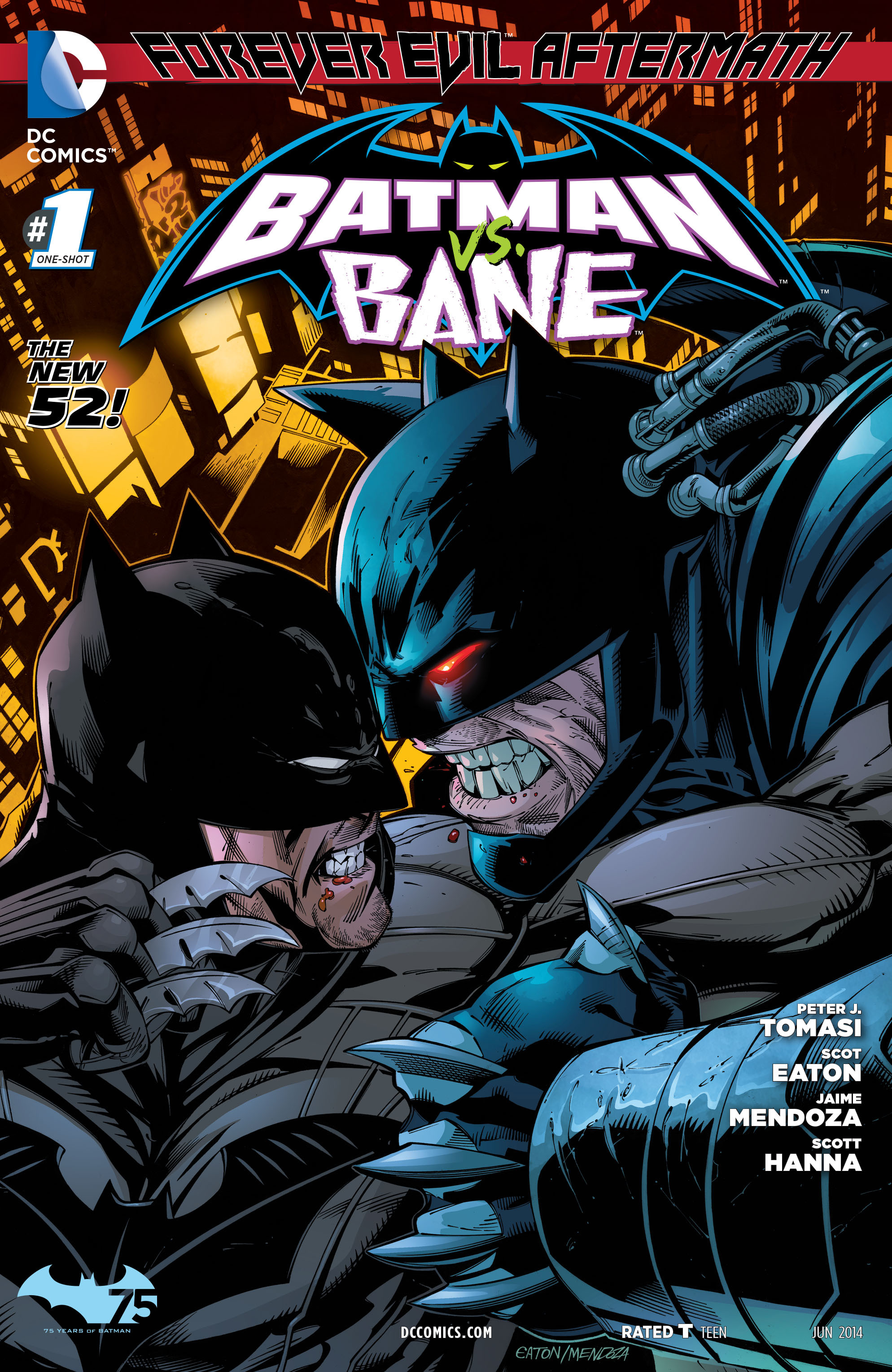 Read online Forever Evil Aftermath: Batman vs. Bane comic -  Issue # Full - 1