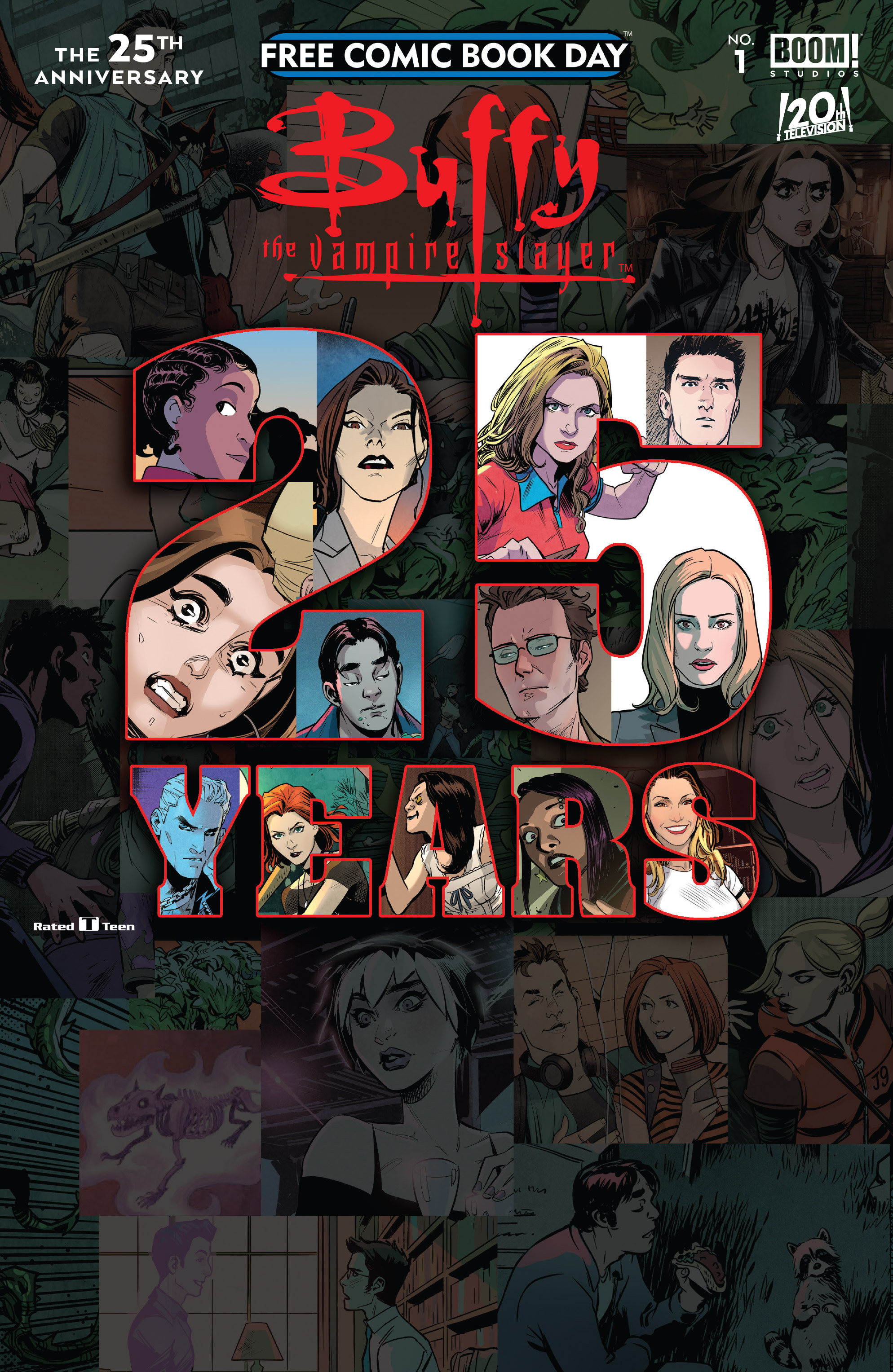 Read online Free Comic Book Day 2022 comic -  Issue # 25 Years of Buffy the Vampire Slayer Special - 1