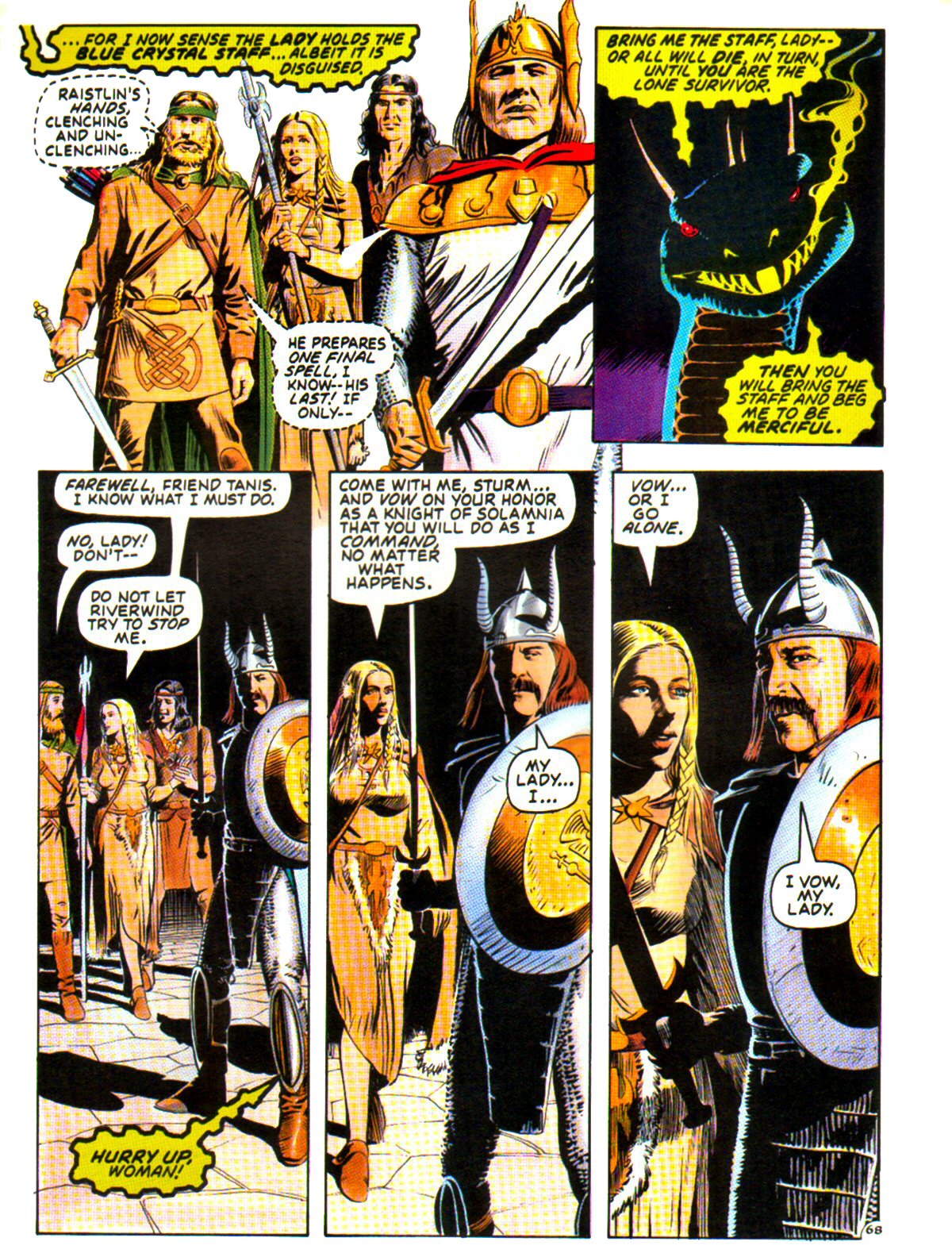 Read online Dragonlance Saga comic -  Issue #1 - 71