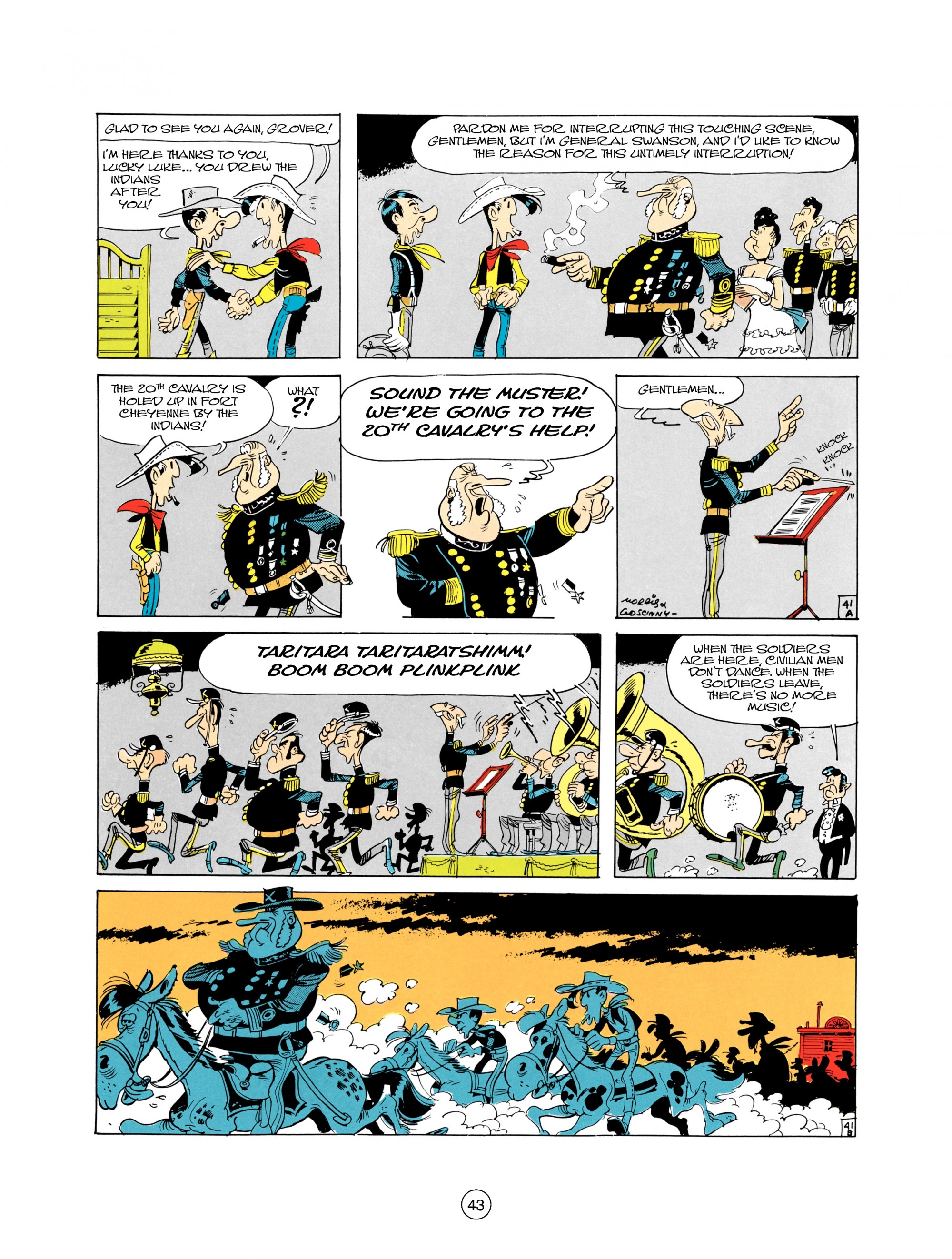 Read online A Lucky Luke Adventure comic -  Issue #21 - 43