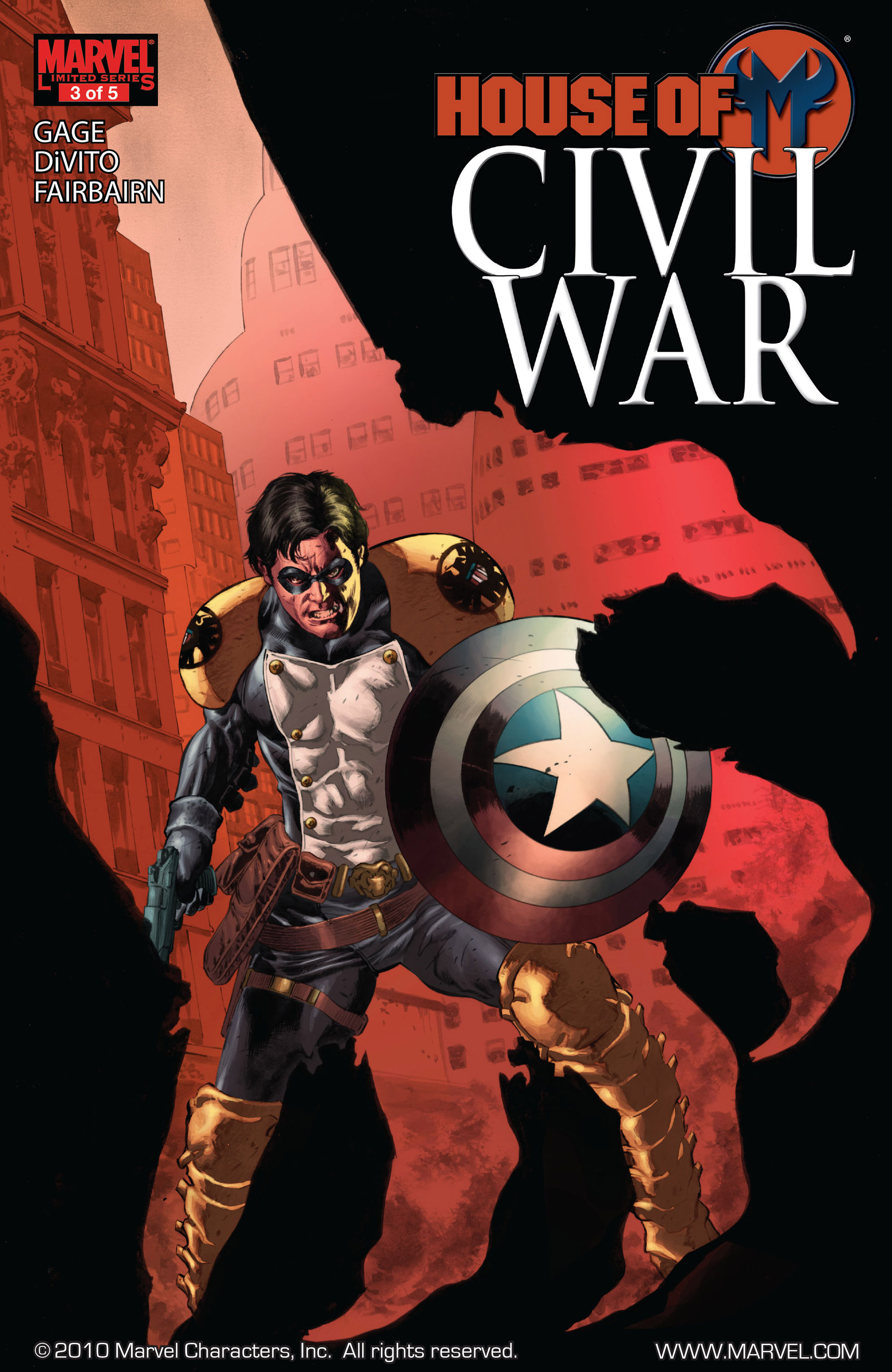 Read online Civil War: House Of M comic -  Issue #3 - 1