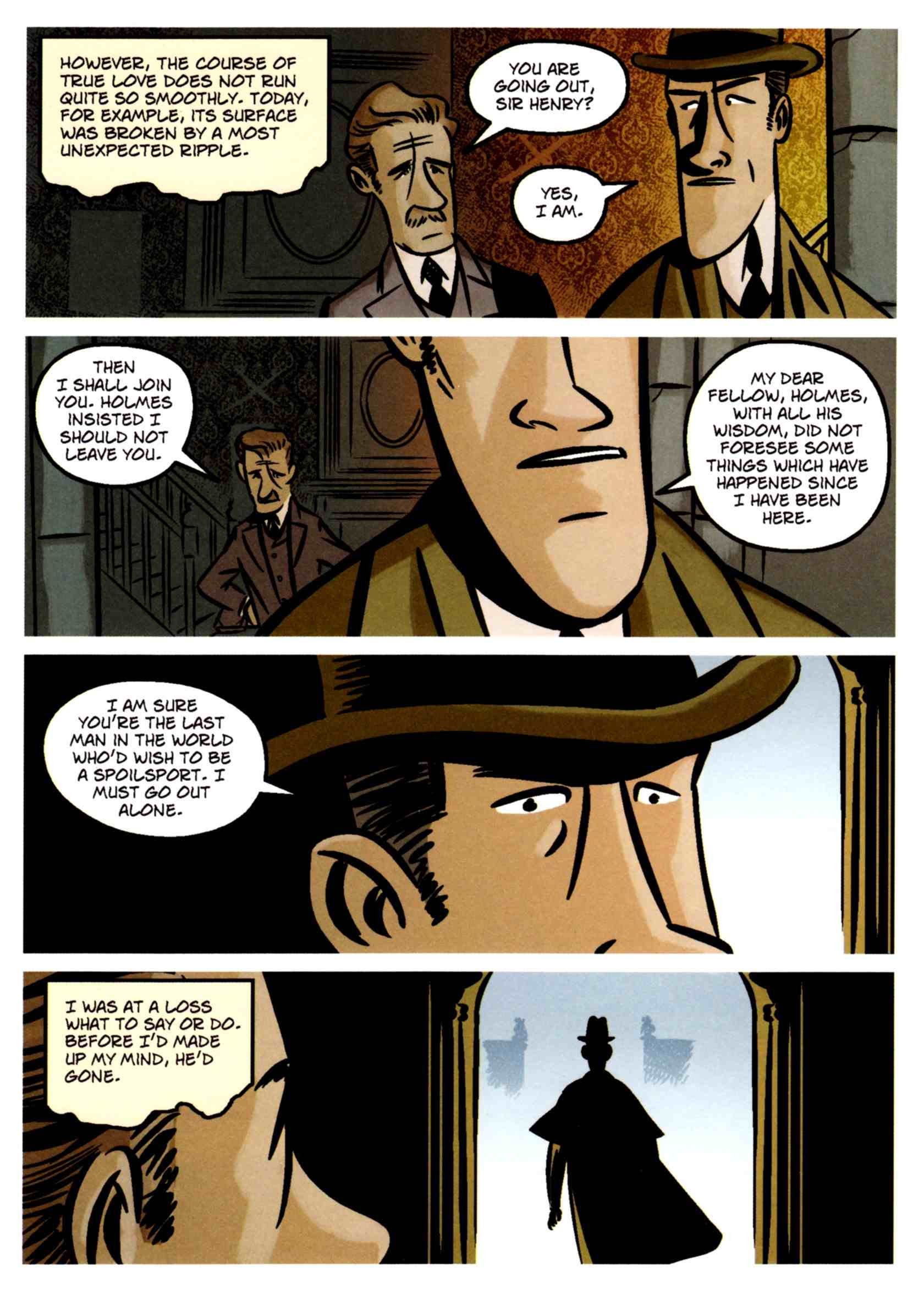 Read online The Hound of the Baskervilles (2009) comic -  Issue # TPB - 85