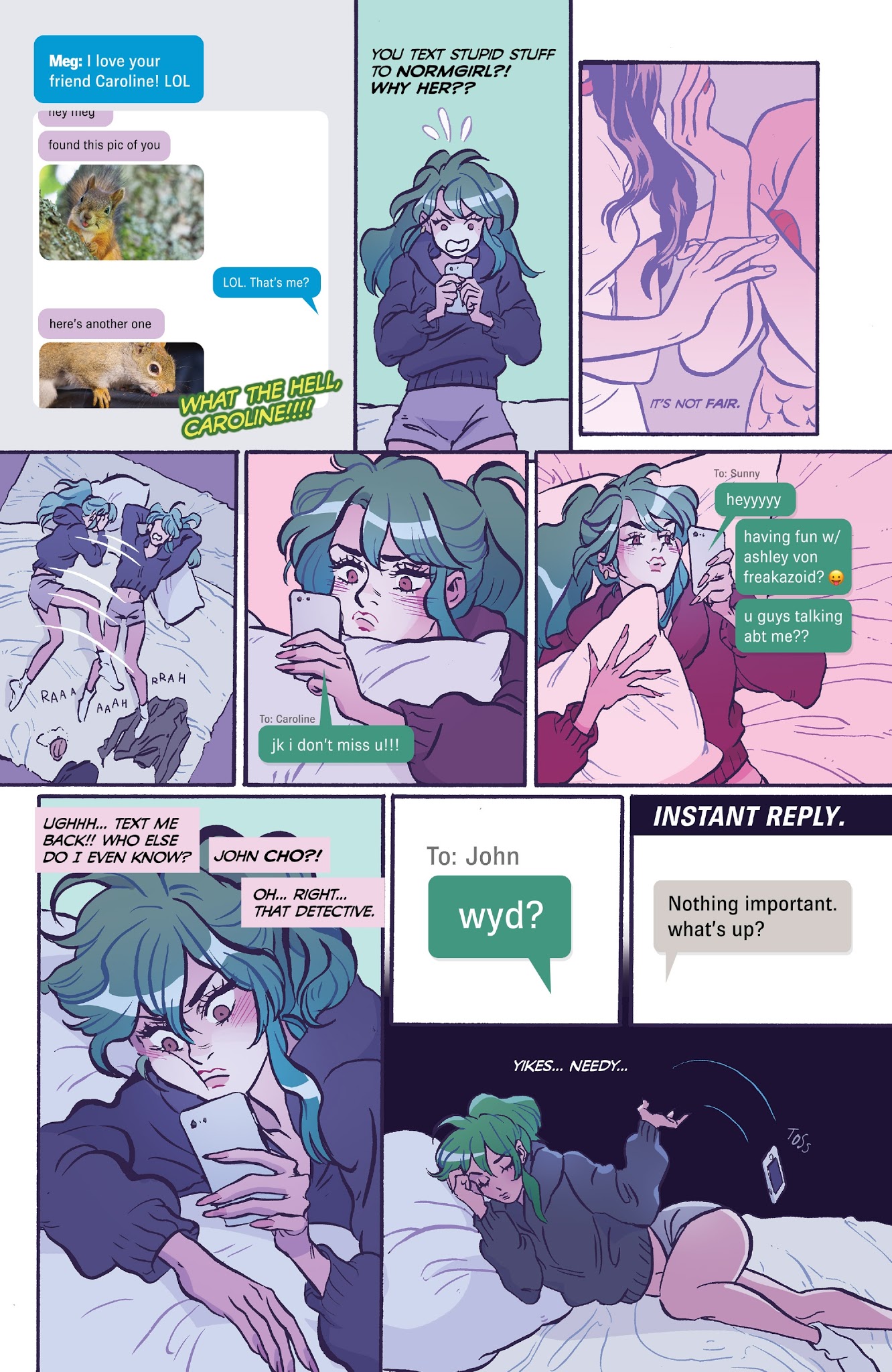 Read online Snotgirl comic -  Issue #8 - 16