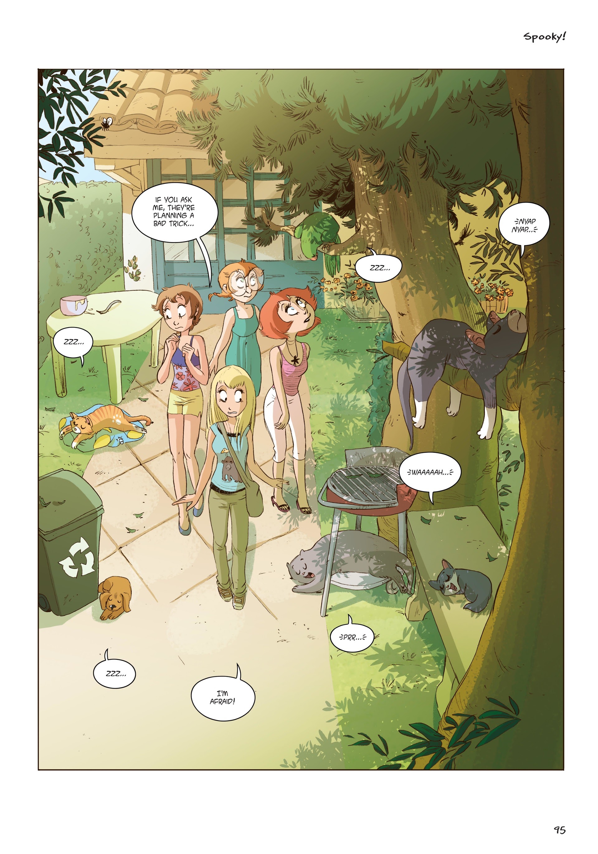 Read online Cats! Girlfriends and Catfriends comic -  Issue # TPB - 96