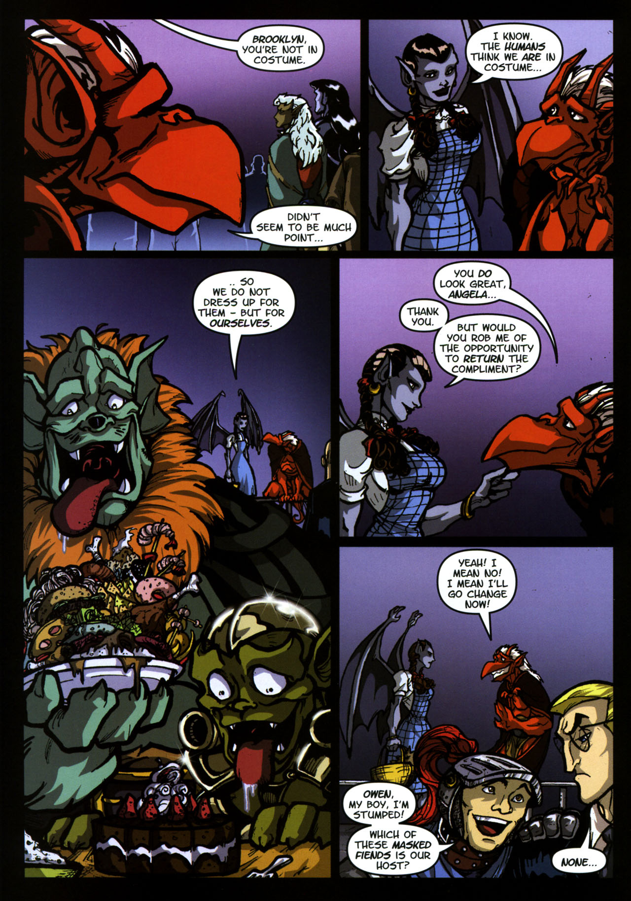 Read online Gargoyles (2006) comic -  Issue #4 - 14