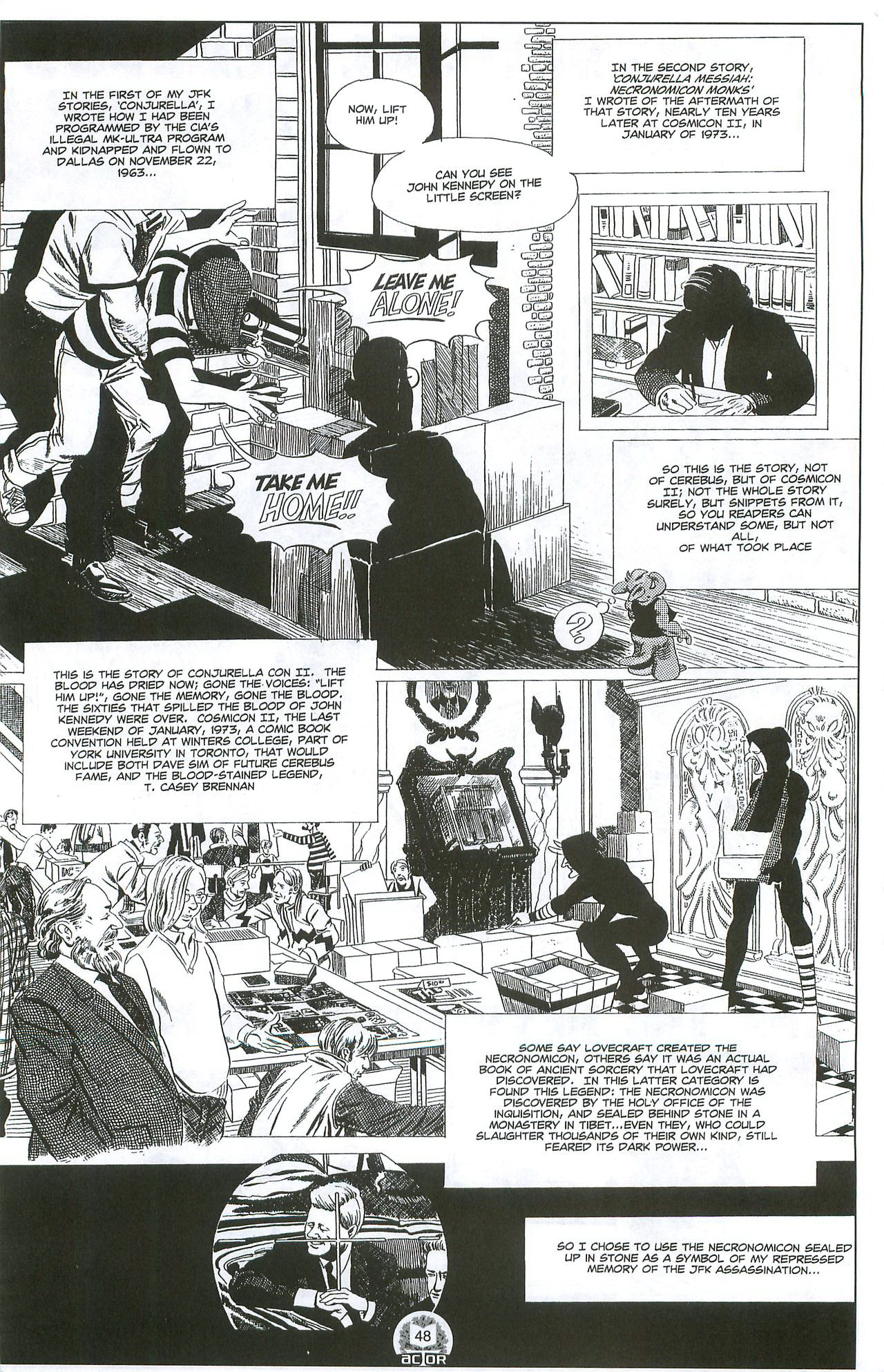 Read online ACTOR Comics Presents comic -  Issue # TPB (Part 1) - 50