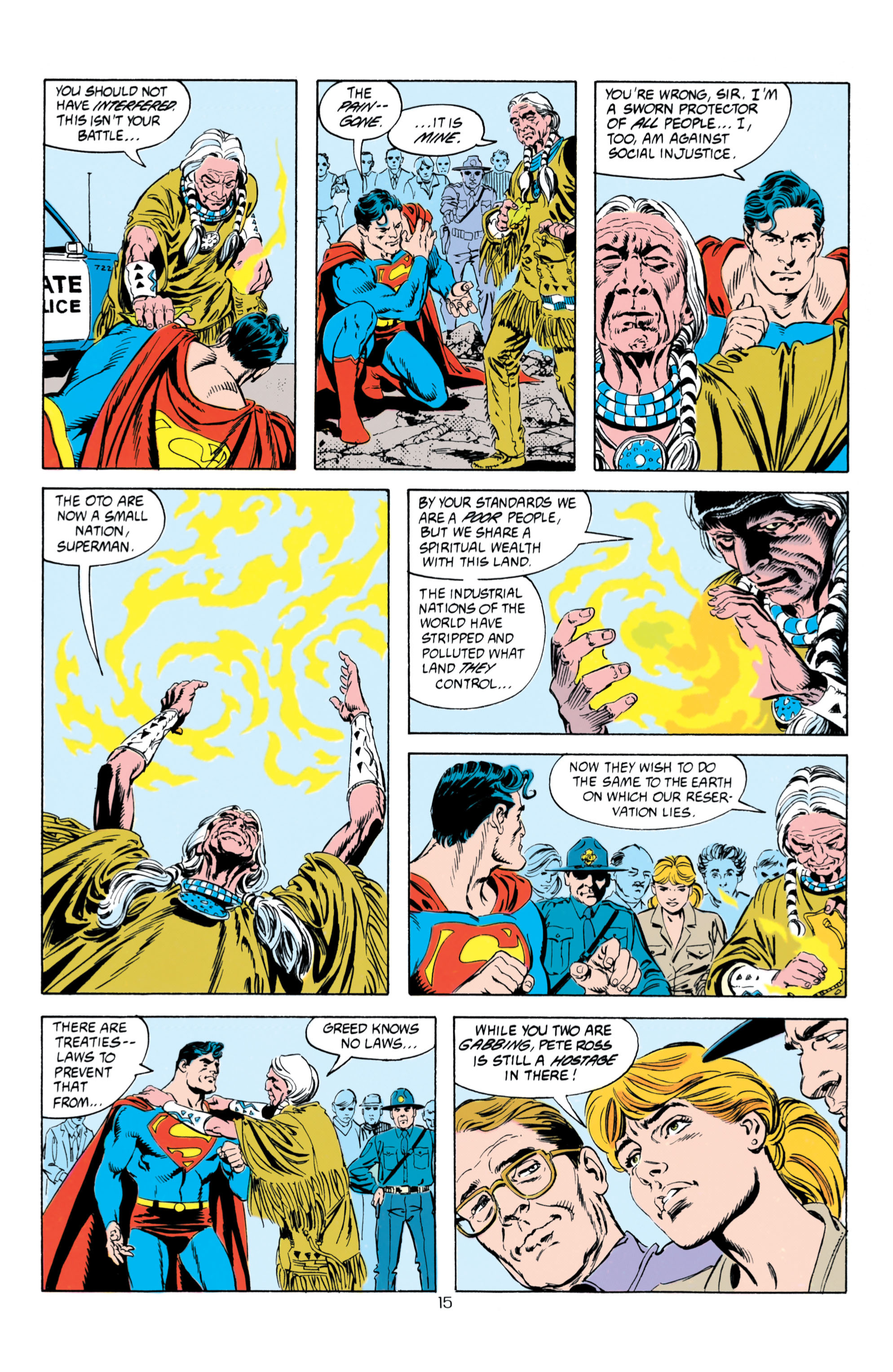 Read online Superman (1987) comic -  Issue #45 - 16