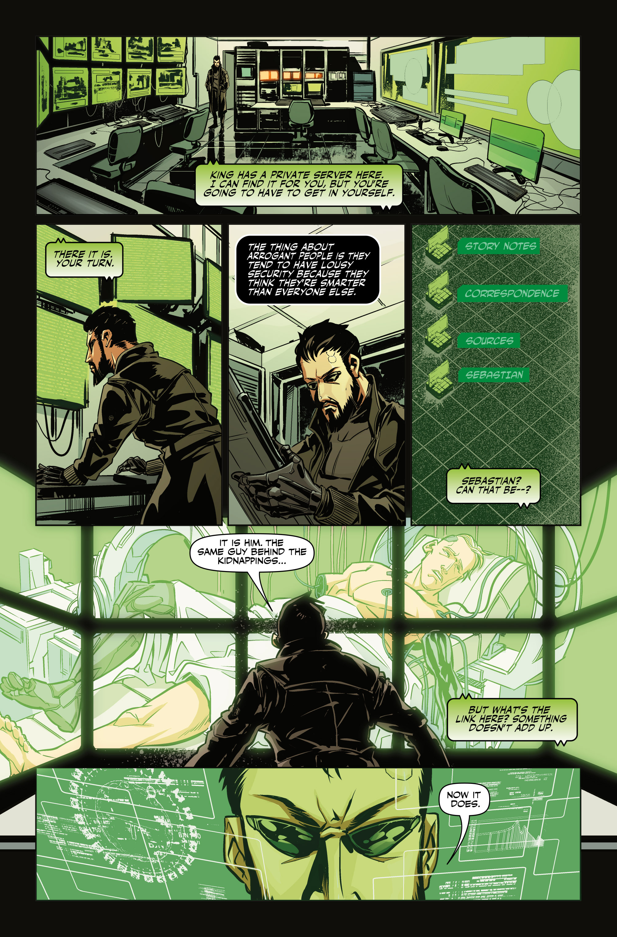Read online Deus Ex: Children's Crusade comic -  Issue #4 - 16