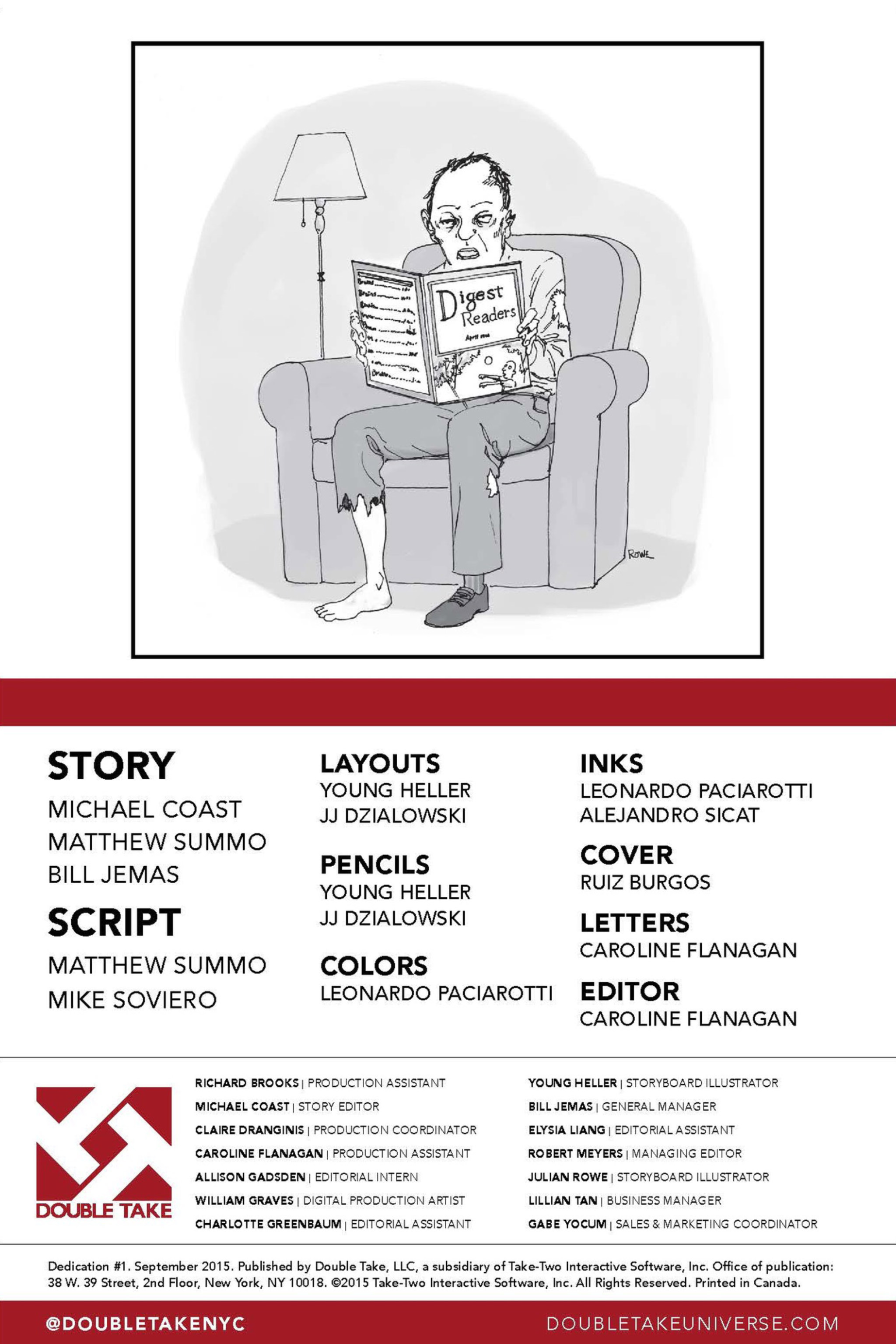 Read online Dedication comic -  Issue #1 - 3