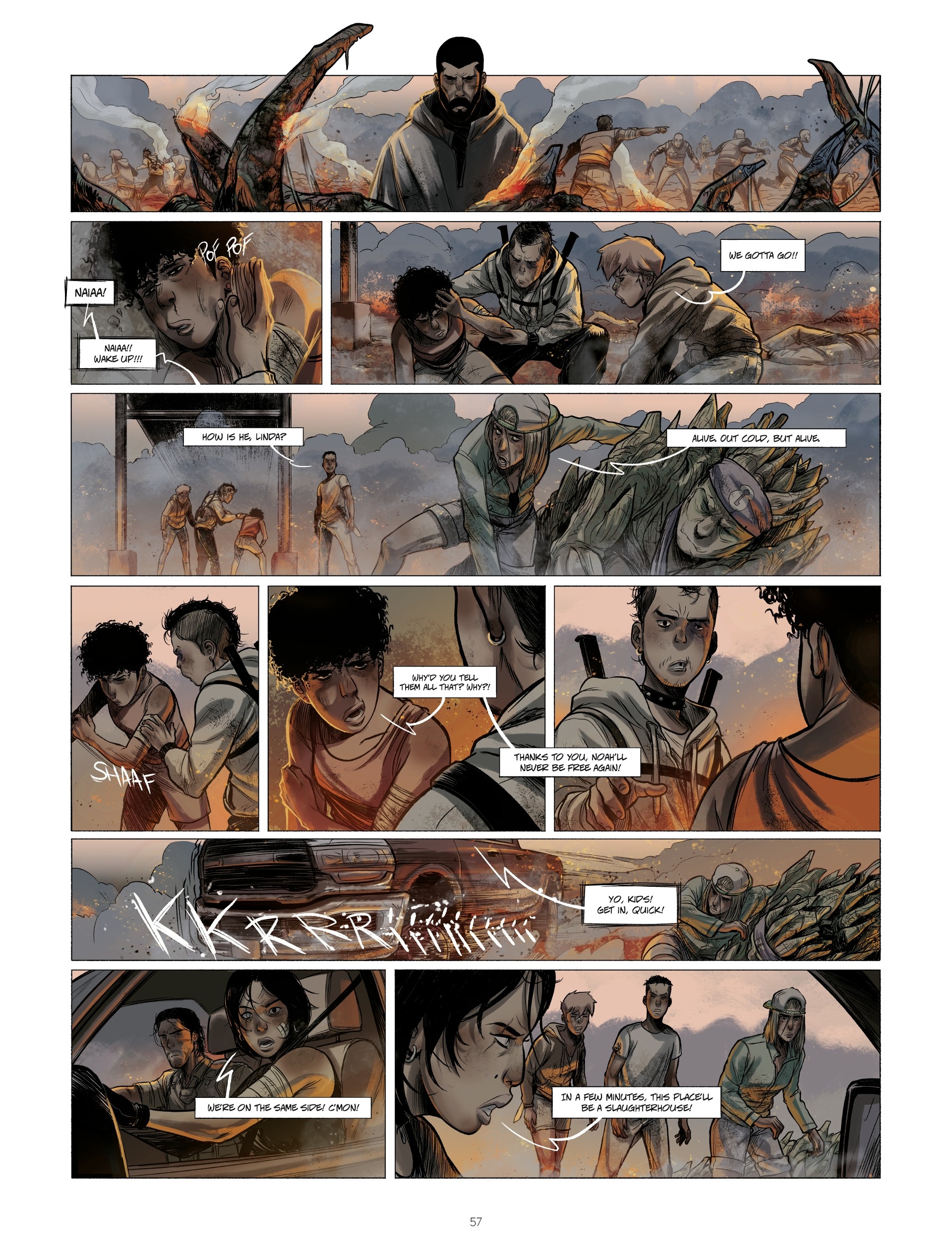 Read online Green Class comic -  Issue #2 - 57