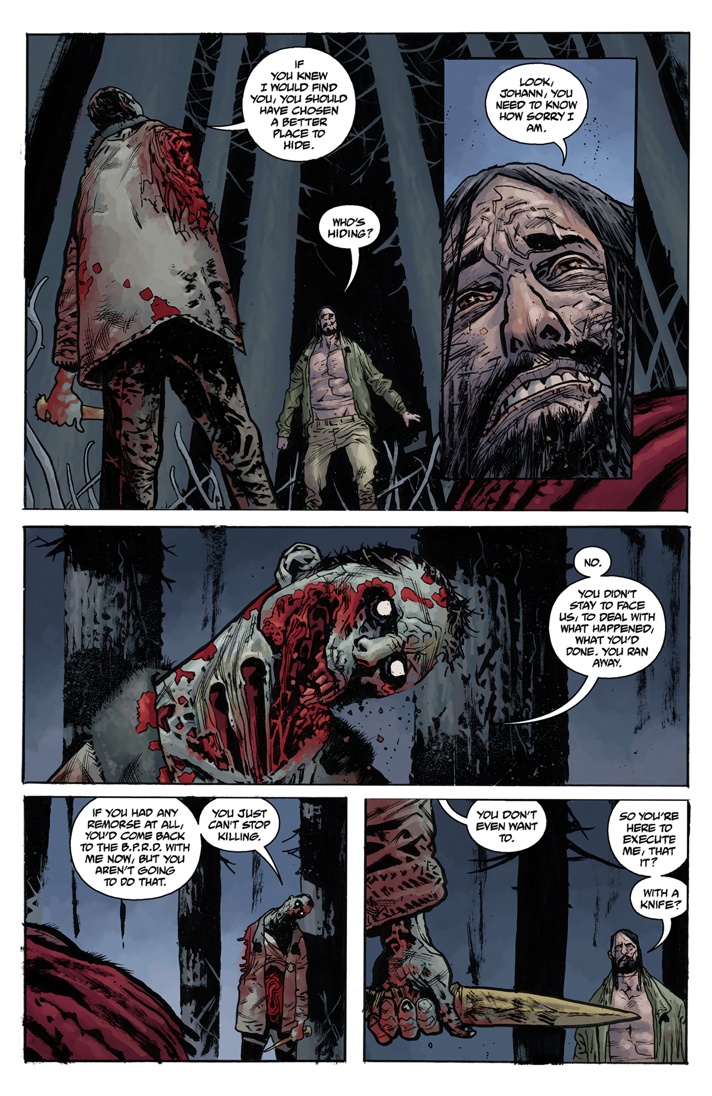 Read online B.P.R.D. Hell on Earth: The Long Death comic -  Issue #2 - 17