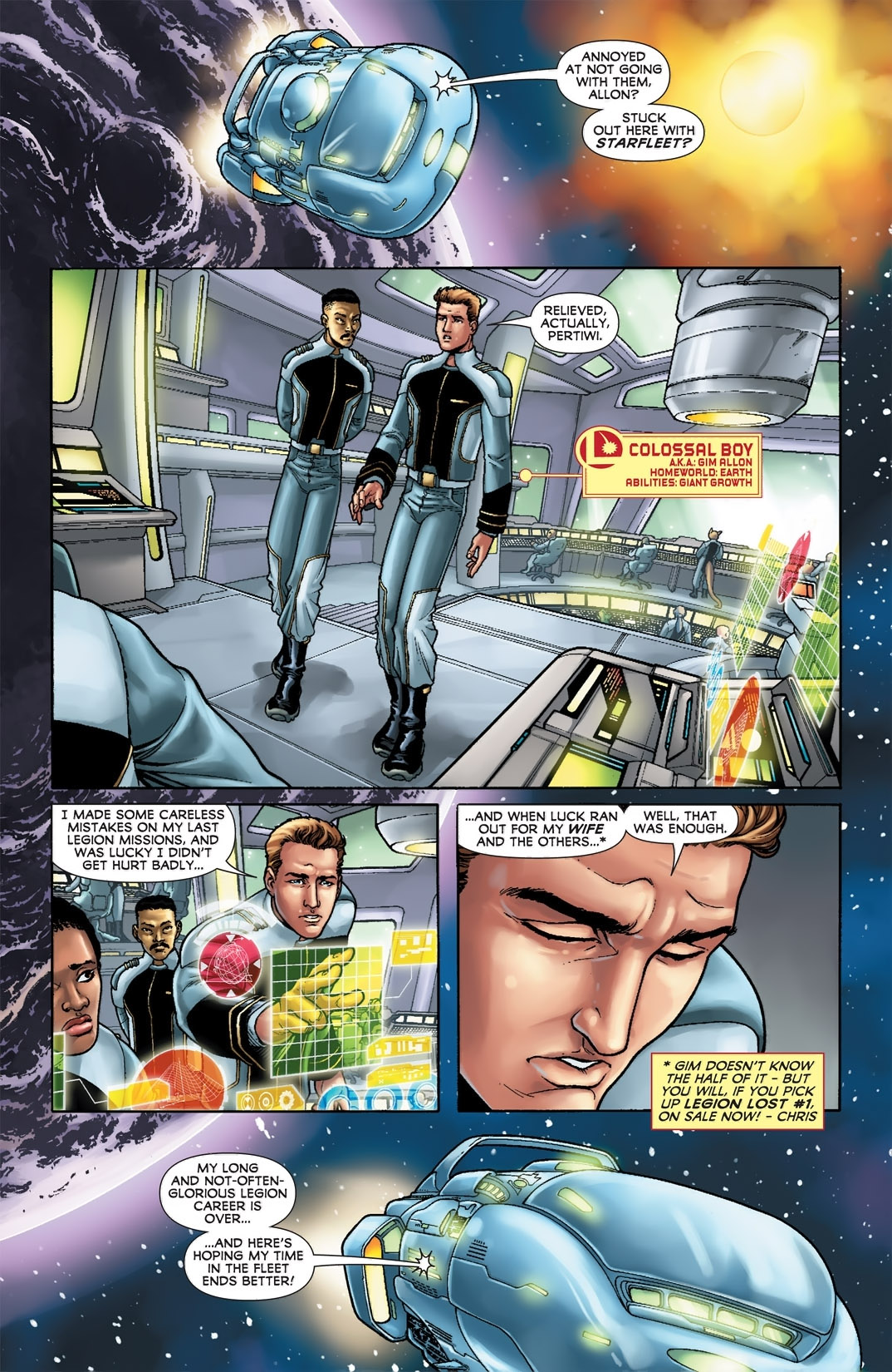 Read online Legion of Super-Heroes (2011) comic -  Issue #1 - 6