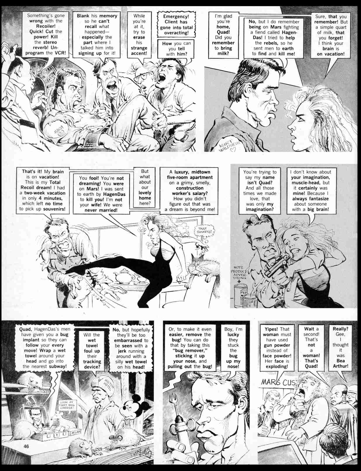 Read online MAD comic -  Issue #299 - 48