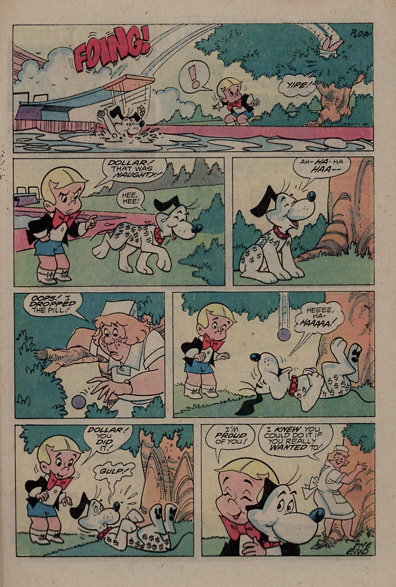 Read online Richie Rich & Dollar the Dog comic -  Issue #11 - 9