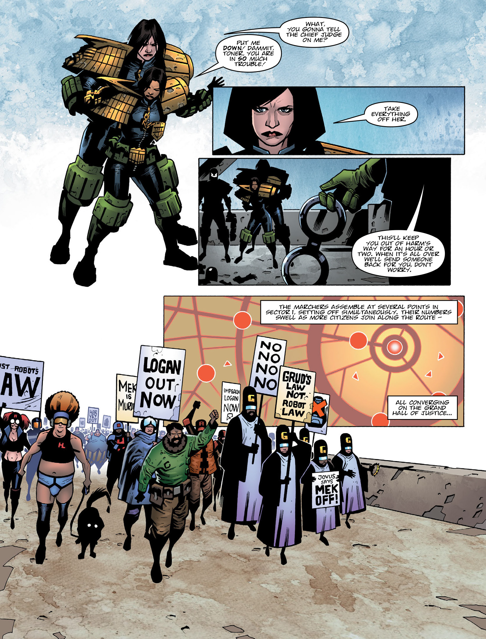 Read online 2000 AD comic -  Issue #2120 - 7