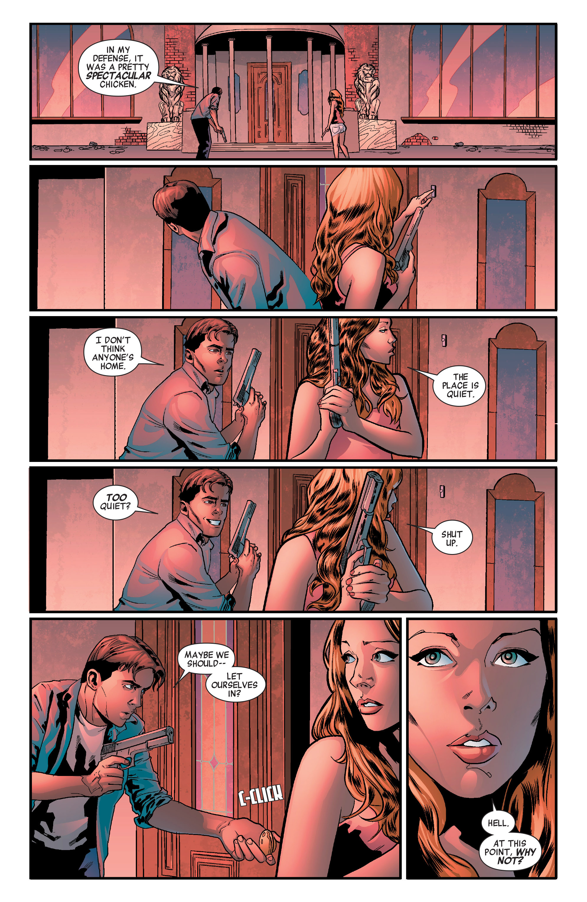 Read online Castle: Unholy Storm comic -  Issue # TPB - 74