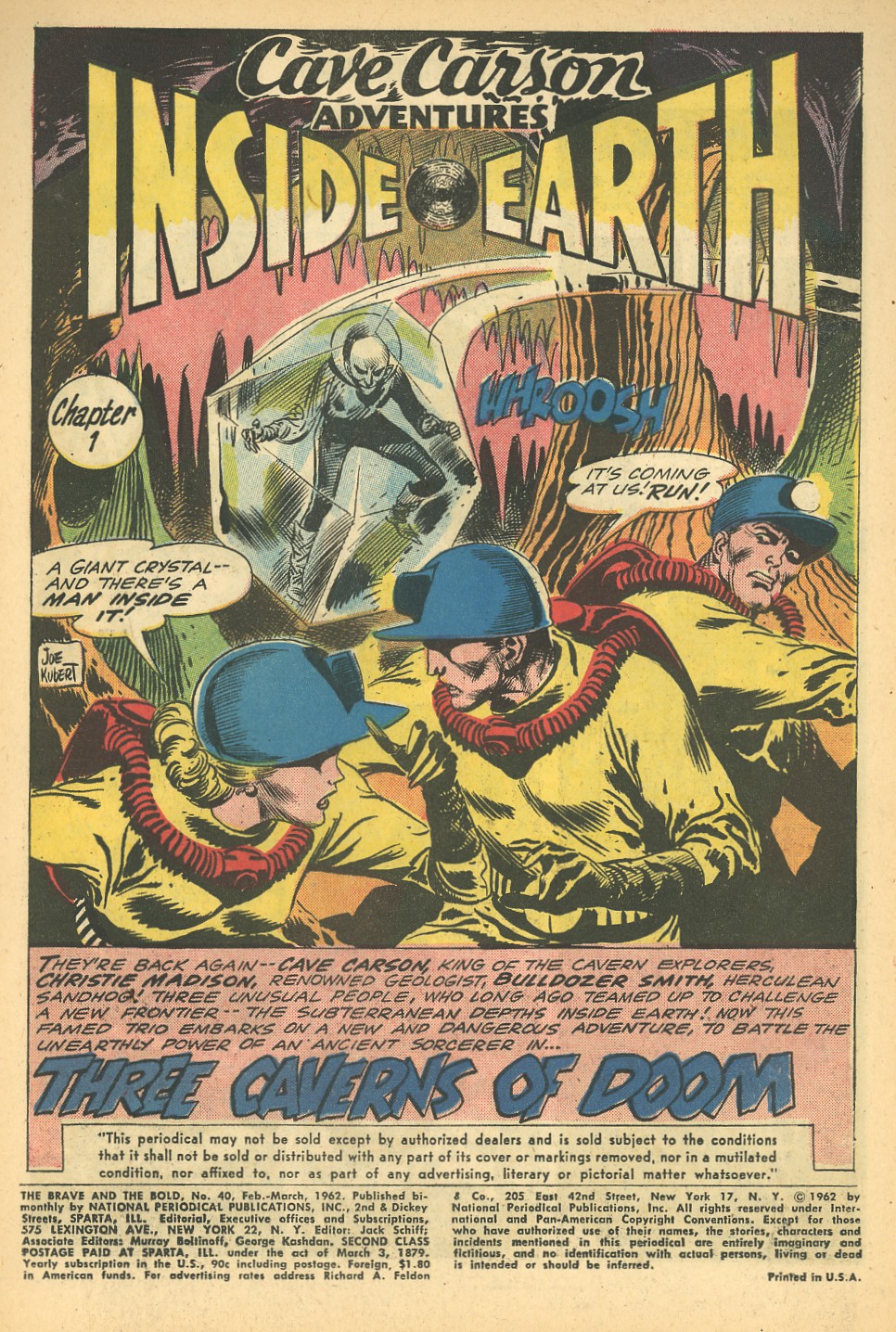 Read online The Brave and the Bold (1955) comic -  Issue #40 - 3