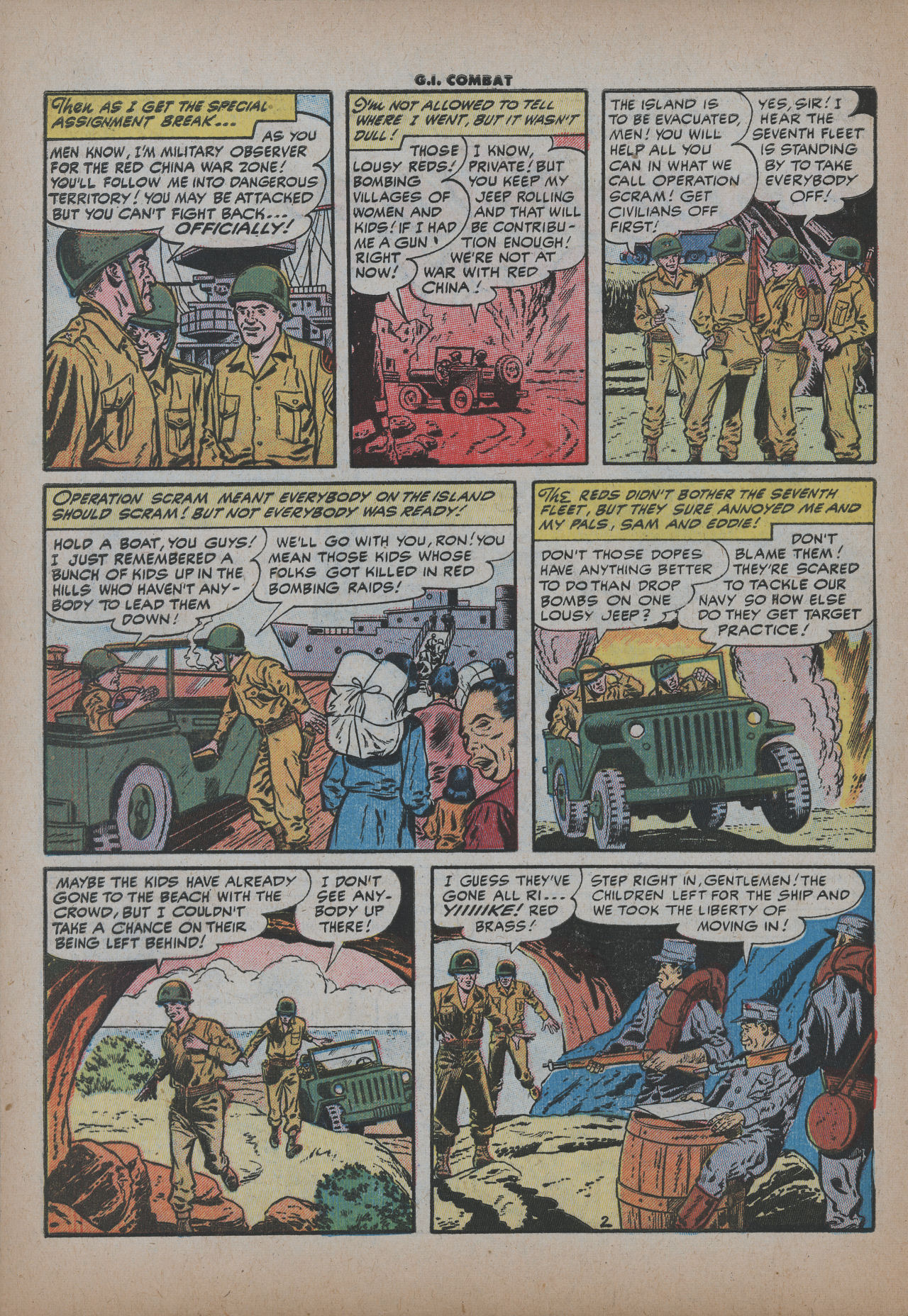 Read online G.I. Combat (1952) comic -  Issue #30 - 28