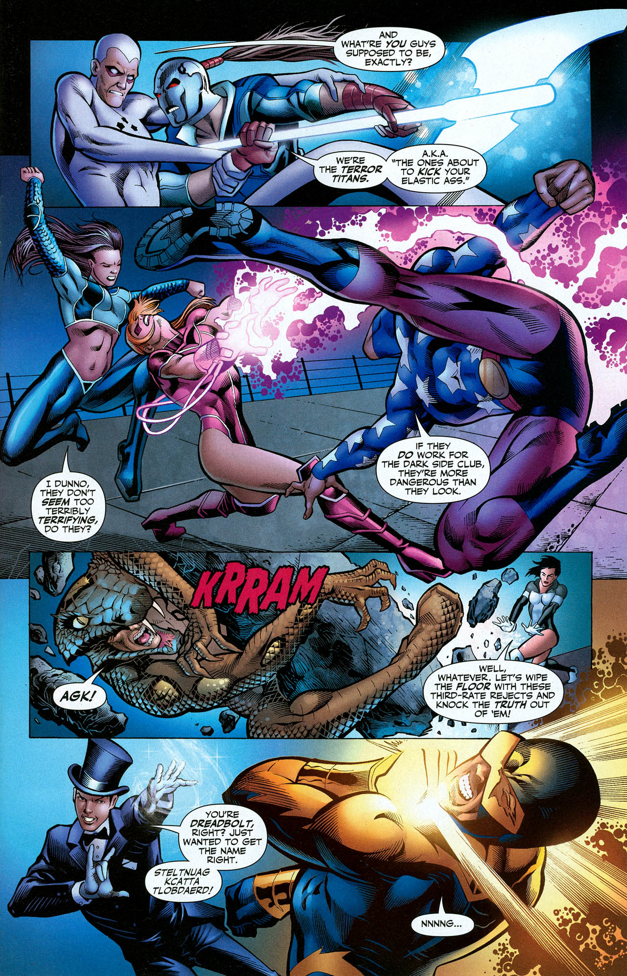 Read online Terror Titans comic -  Issue #1 - 5