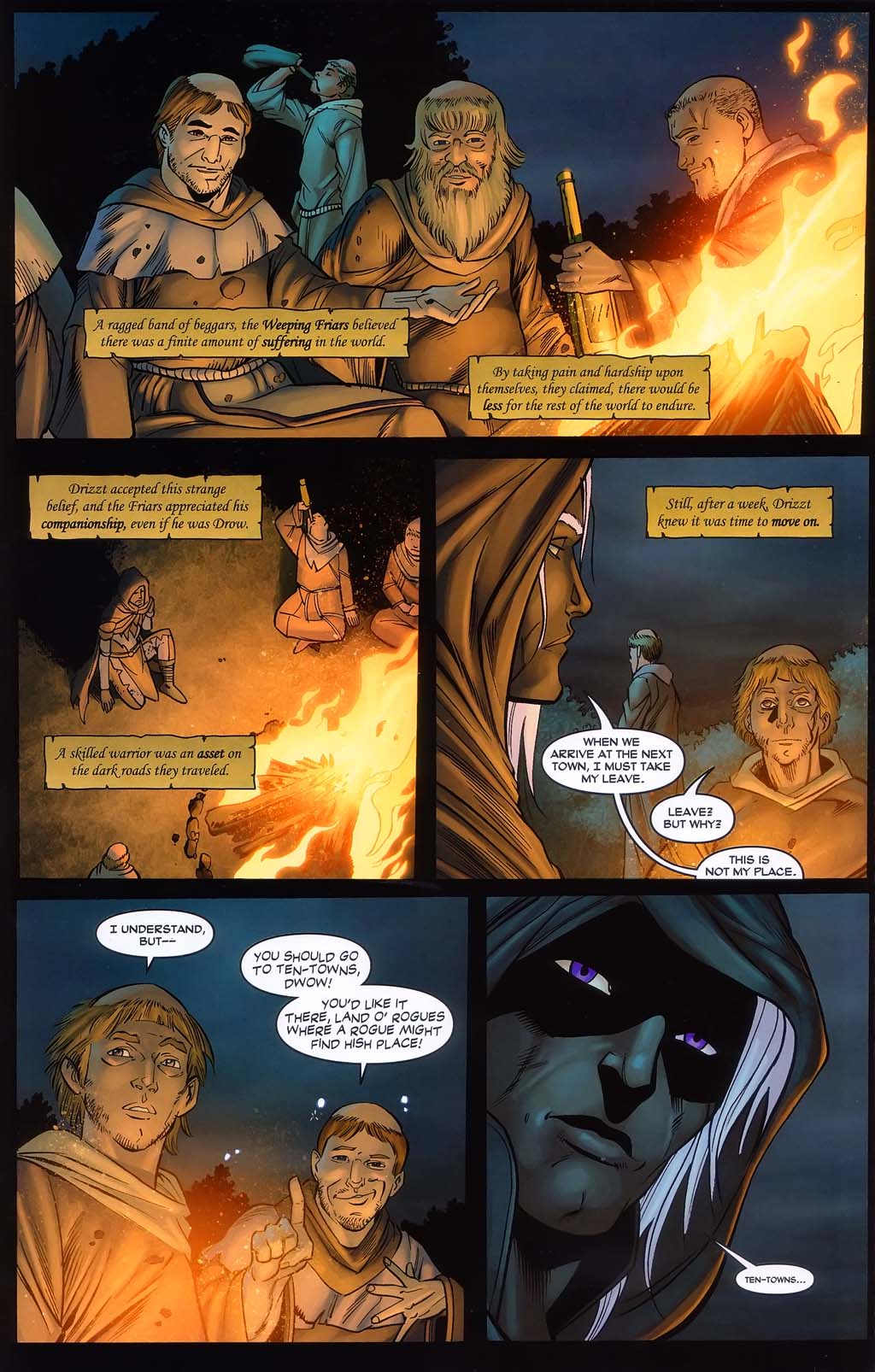 Read online Forgotten Realms: Sojourn comic -  Issue #3 - 22