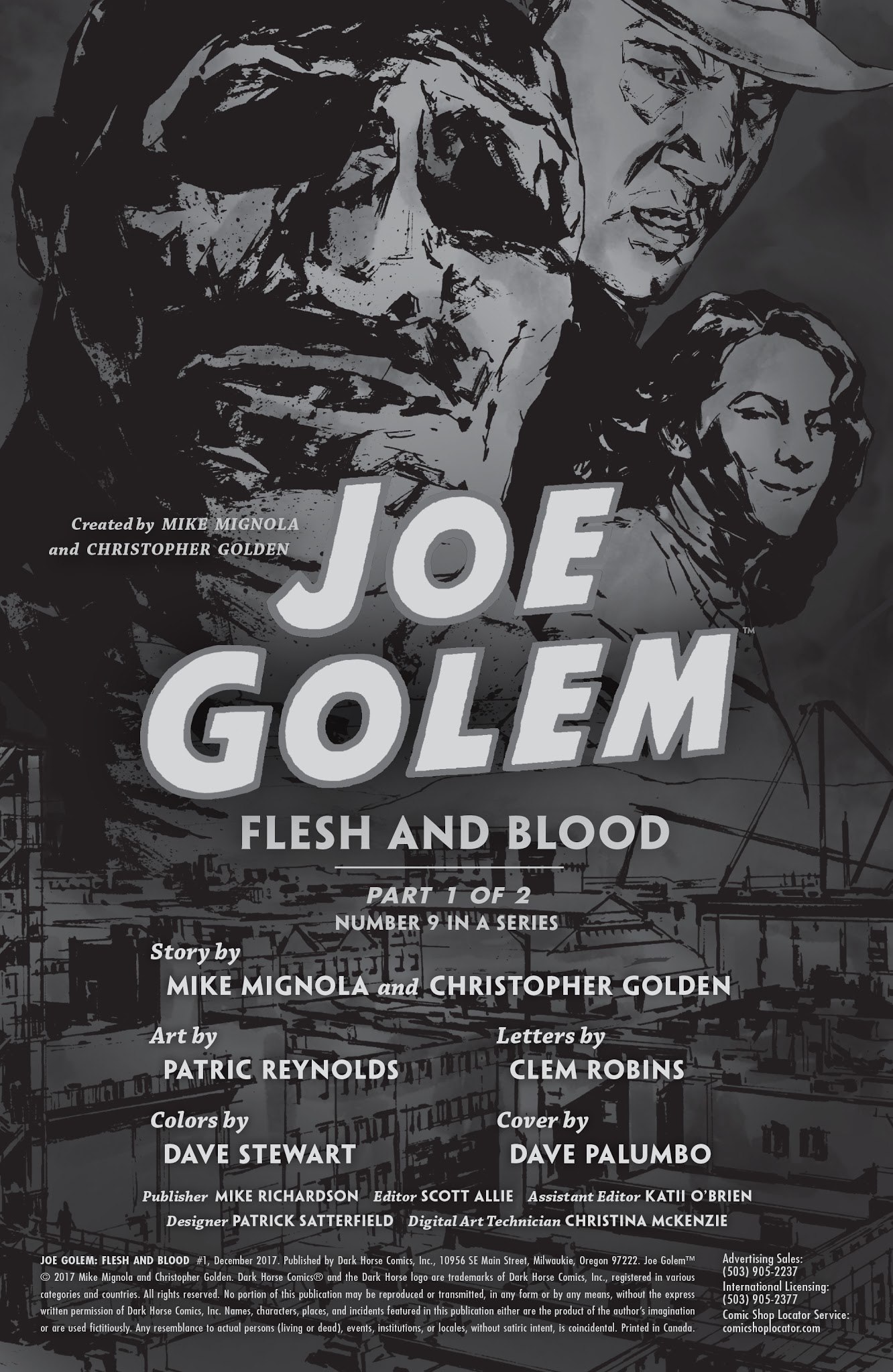 Read online Joe Golem: Occult Detective--Flesh and Blood comic -  Issue #1 - 2