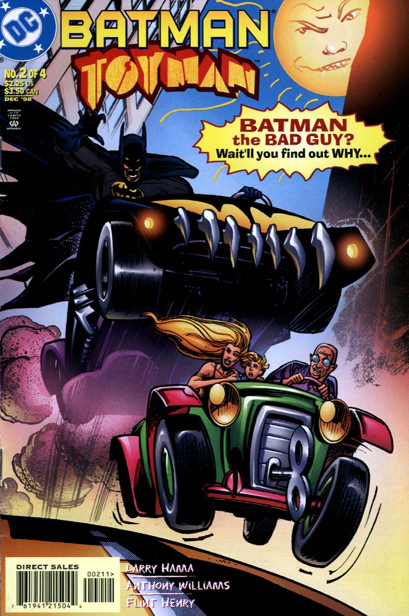 Books, Comics & Magazines Comics, Graphic Novels & TPBs BACK ISSUE DC  COMICS BATMAN TOYMAN No 4 of 4 FEB 1999 NEW FREE UK P/P 761941215044  