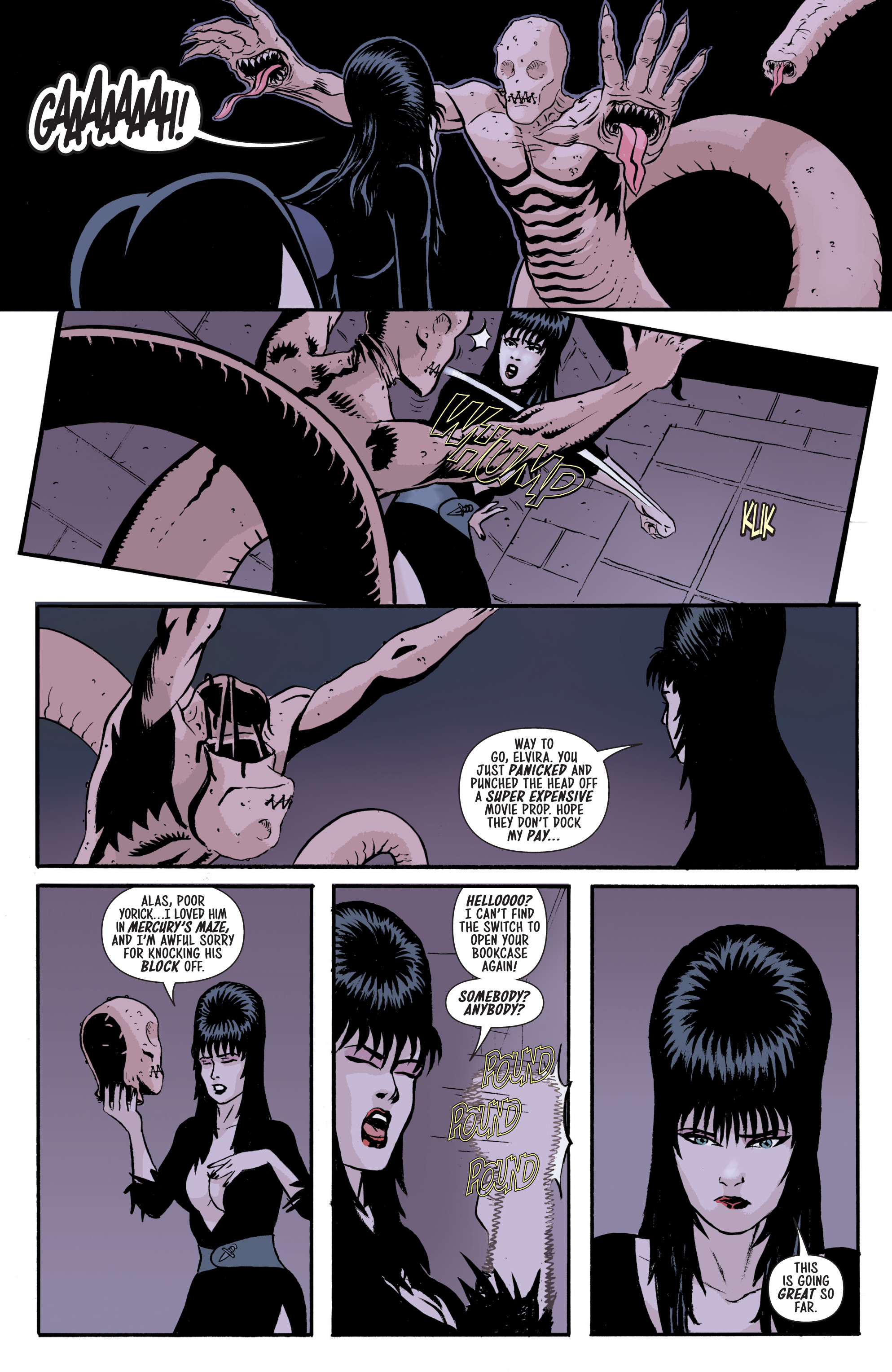 Read online Elvira: The Shape of Elvira comic -  Issue #1 - 16
