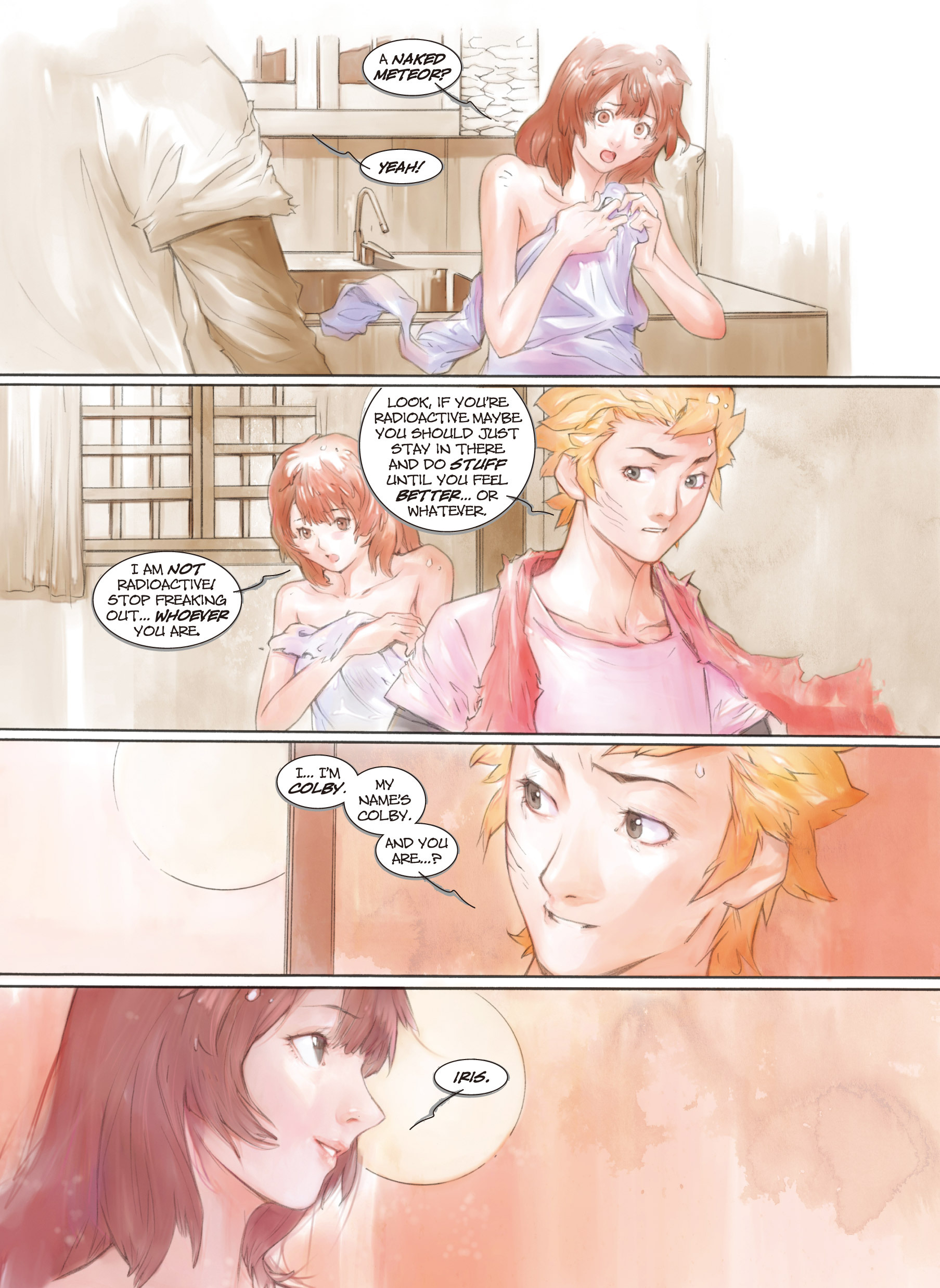 Read online Makeshift Miracle: The Girl From Nowhere comic -  Issue #3 - 6