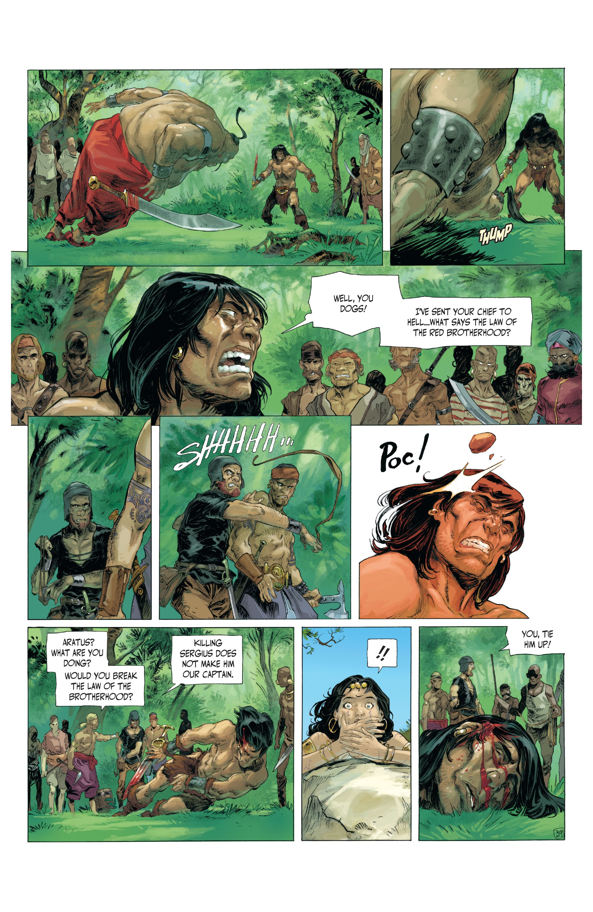 Read online The Cimmerian: Iron Shadows in the Moon comic -  Issue #2 - 21