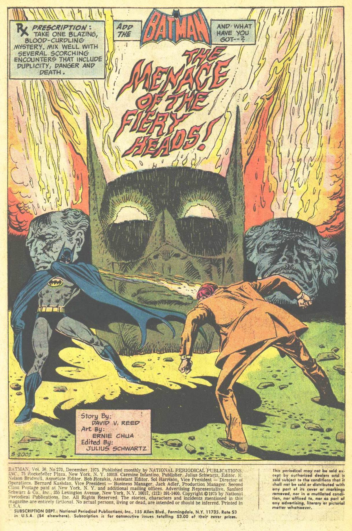 Read online Batman (1940) comic -  Issue #270 - 3