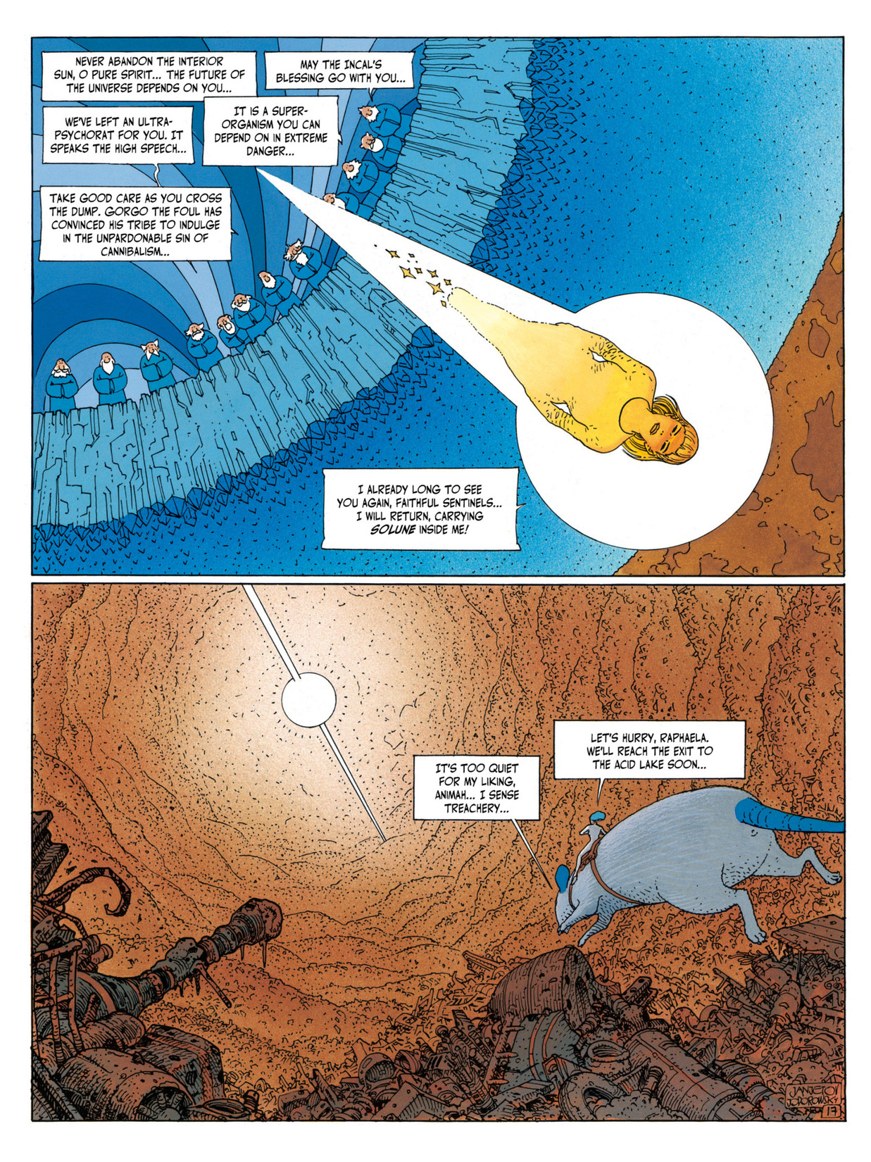 Read online Before the Incal comic -  Issue #6 - 20