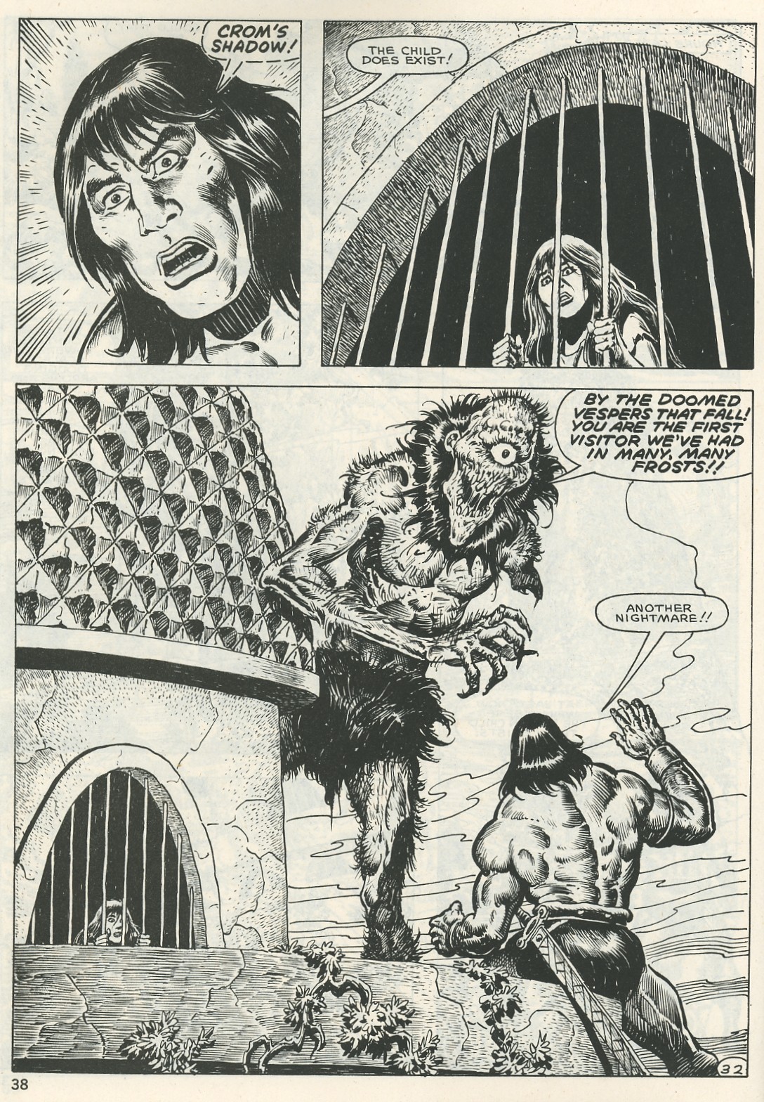 Read online The Savage Sword Of Conan comic -  Issue #123 - 38