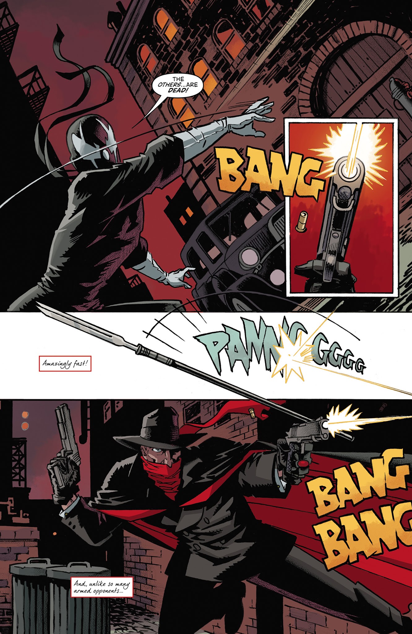 Read online Grendel vs. The Shadow comic -  Issue #2 - 5