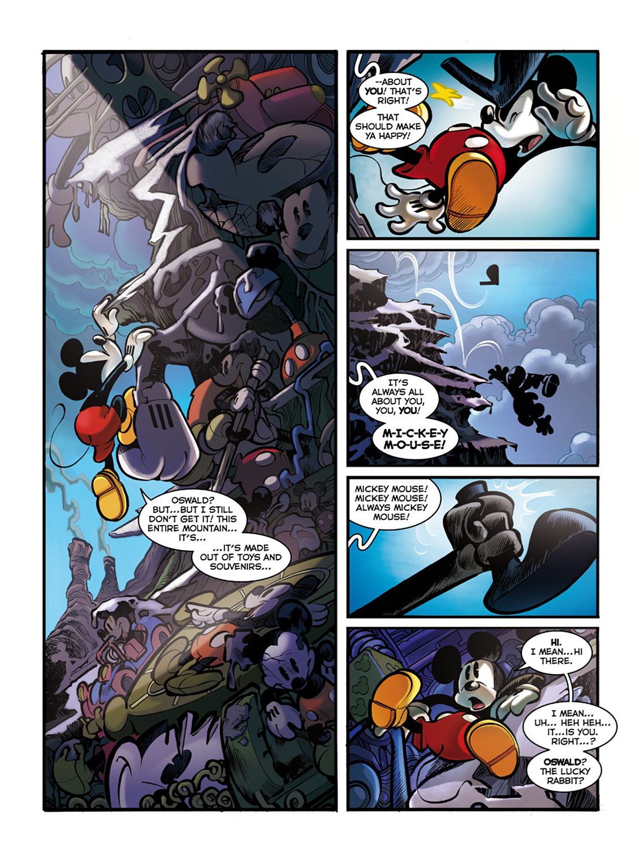 Read online Epic Mickey: The Graphic Novel comic -  Issue # Full - 23