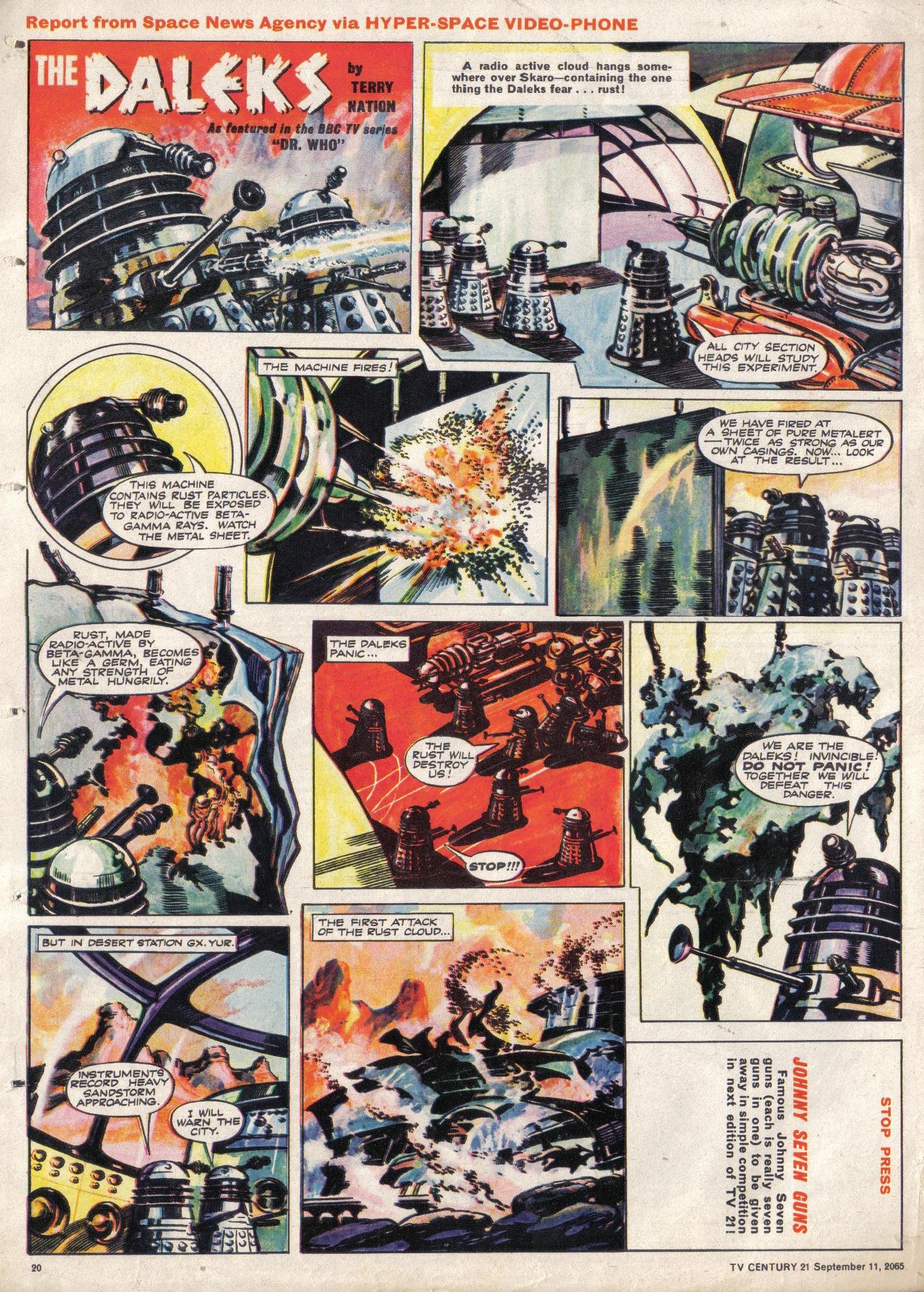 Read online TV Century 21 (TV 21) comic -  Issue #34 - 19