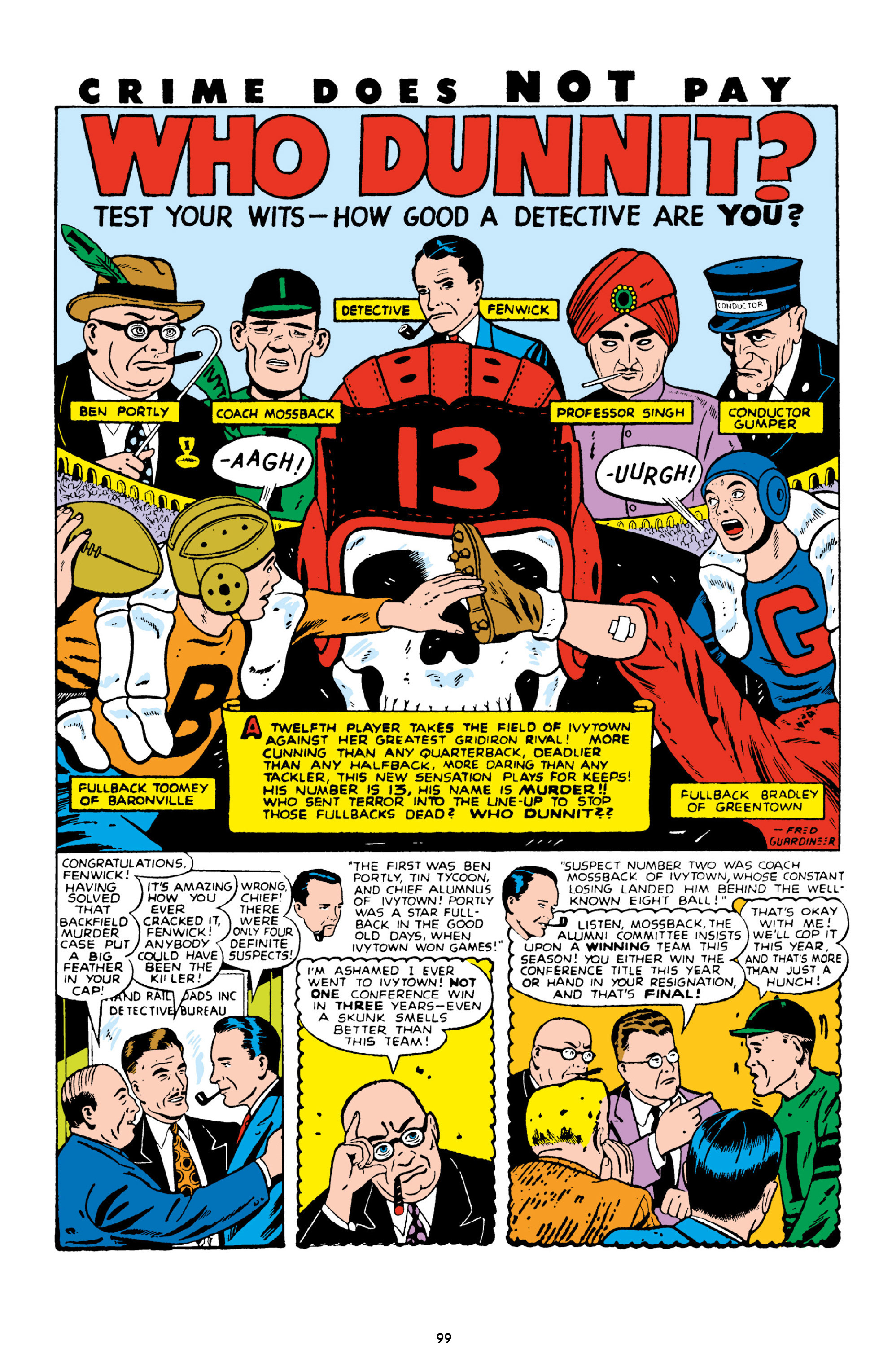 Read online Crime Does Not Pay Archives comic -  Issue # TPB 10 (Part 1) - 100