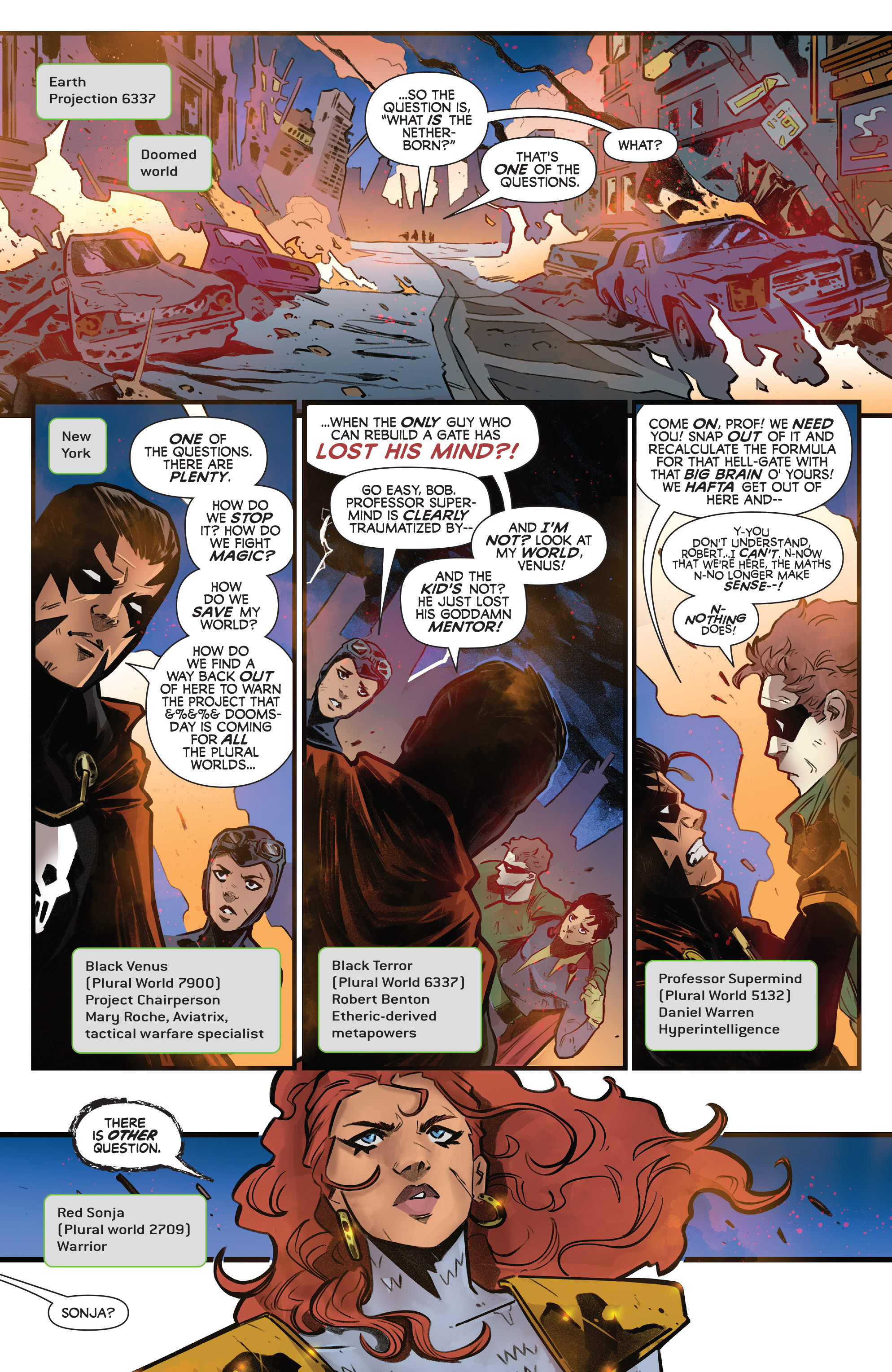 Read online Vampirella Vs. Red Sonja comic -  Issue #3 - 7