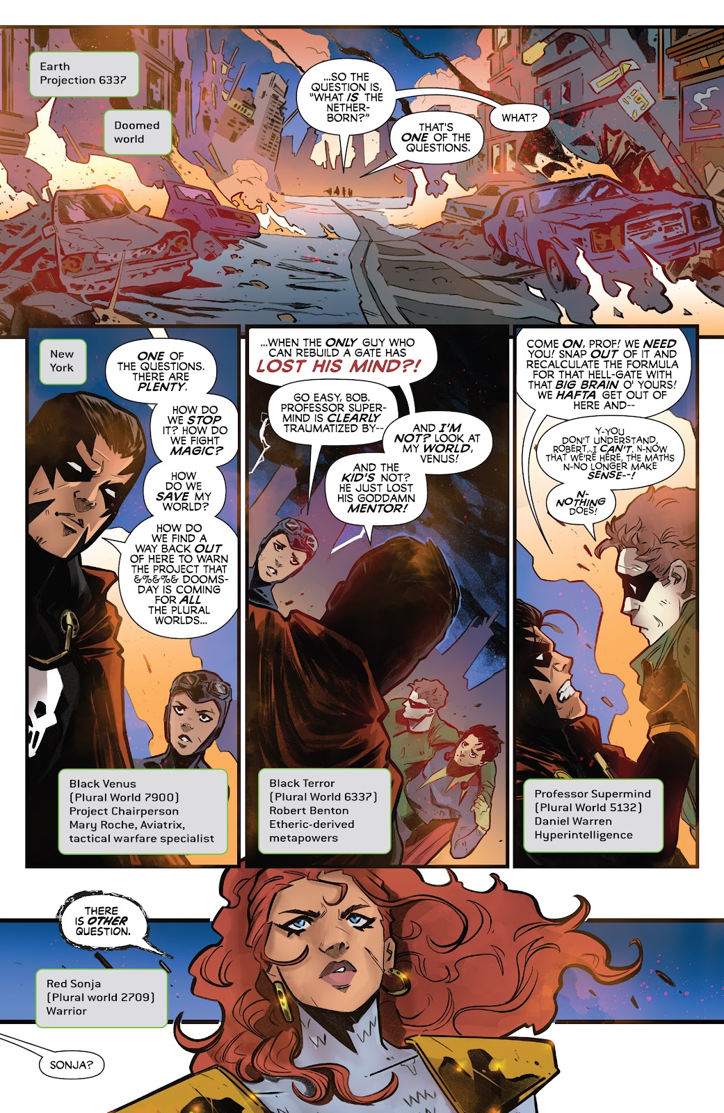 Vampirella Vs. Red Sonja issue 3 - Page 7