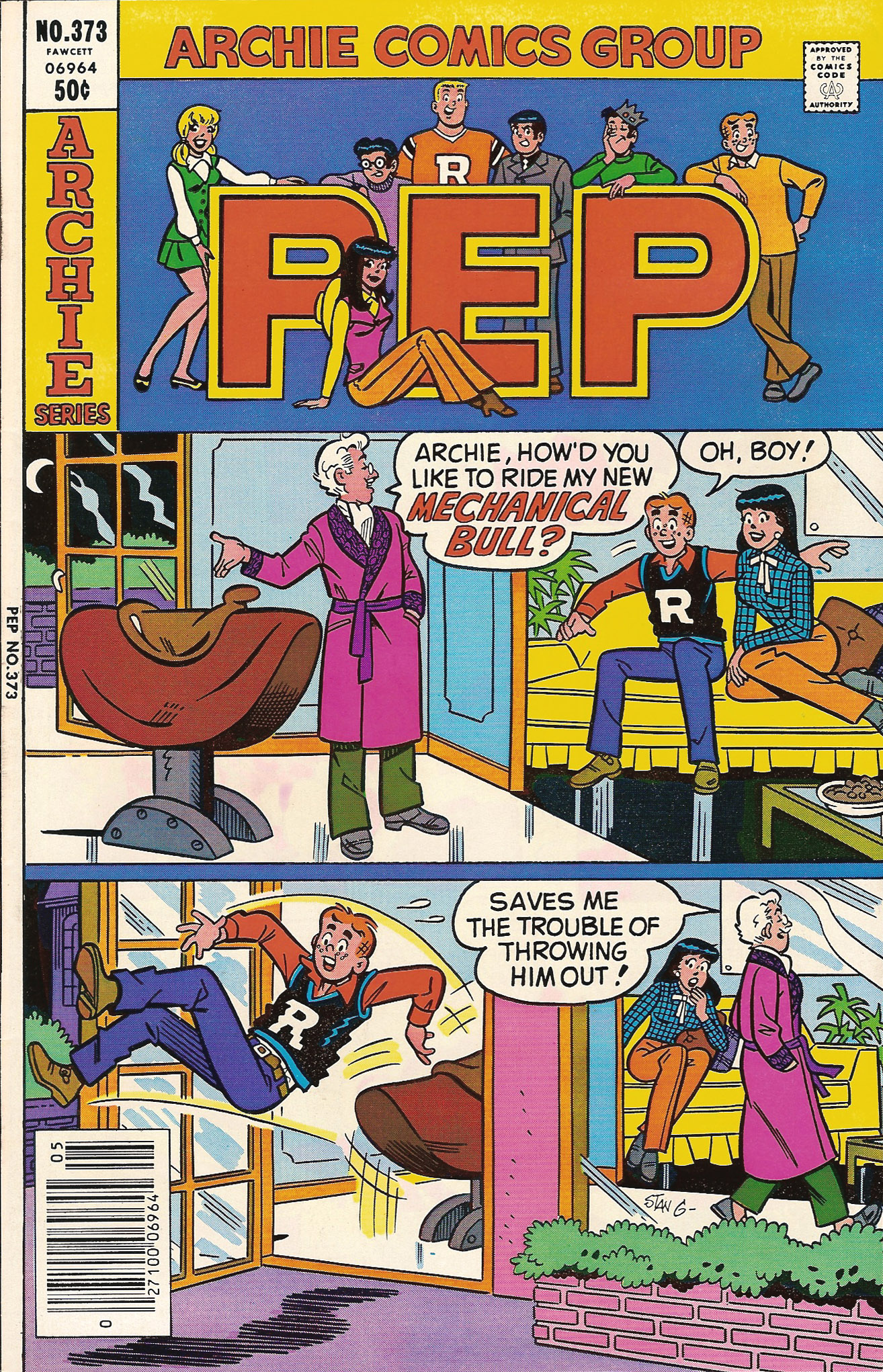 Read online Pep Comics comic -  Issue #373 - 1