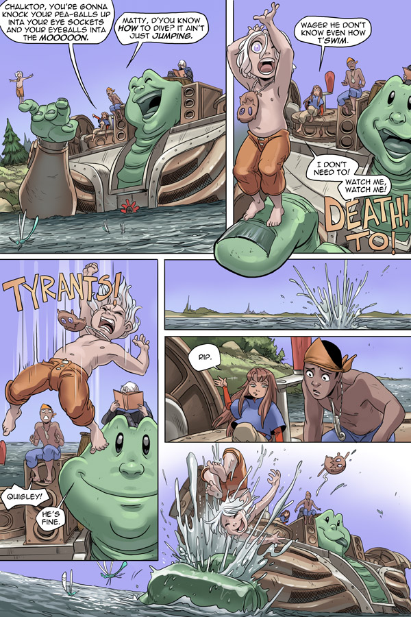 Read online Unsounded comic -  Issue #12 - 34