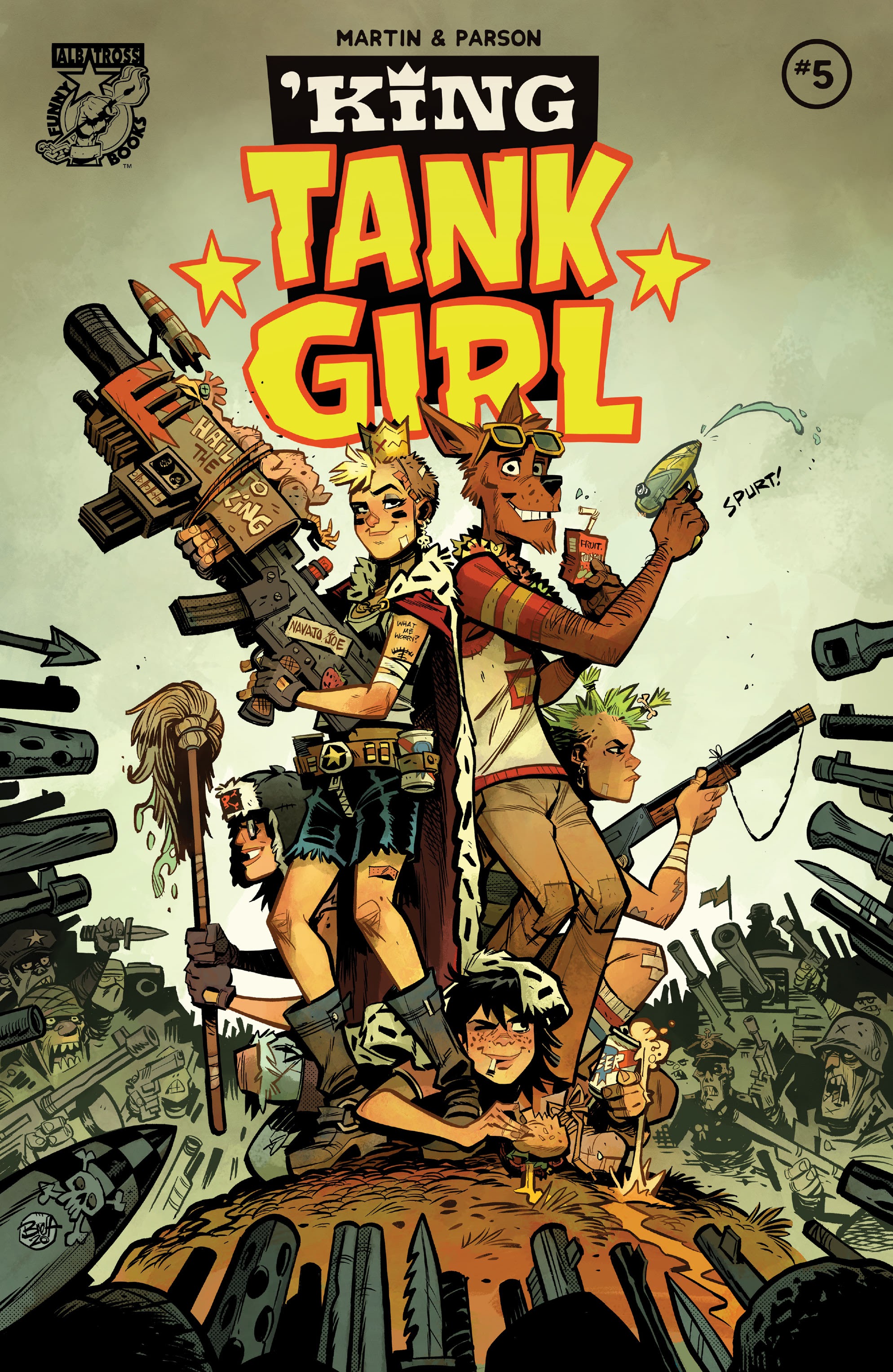 Read online King Tank Girl comic -  Issue #5 - 1