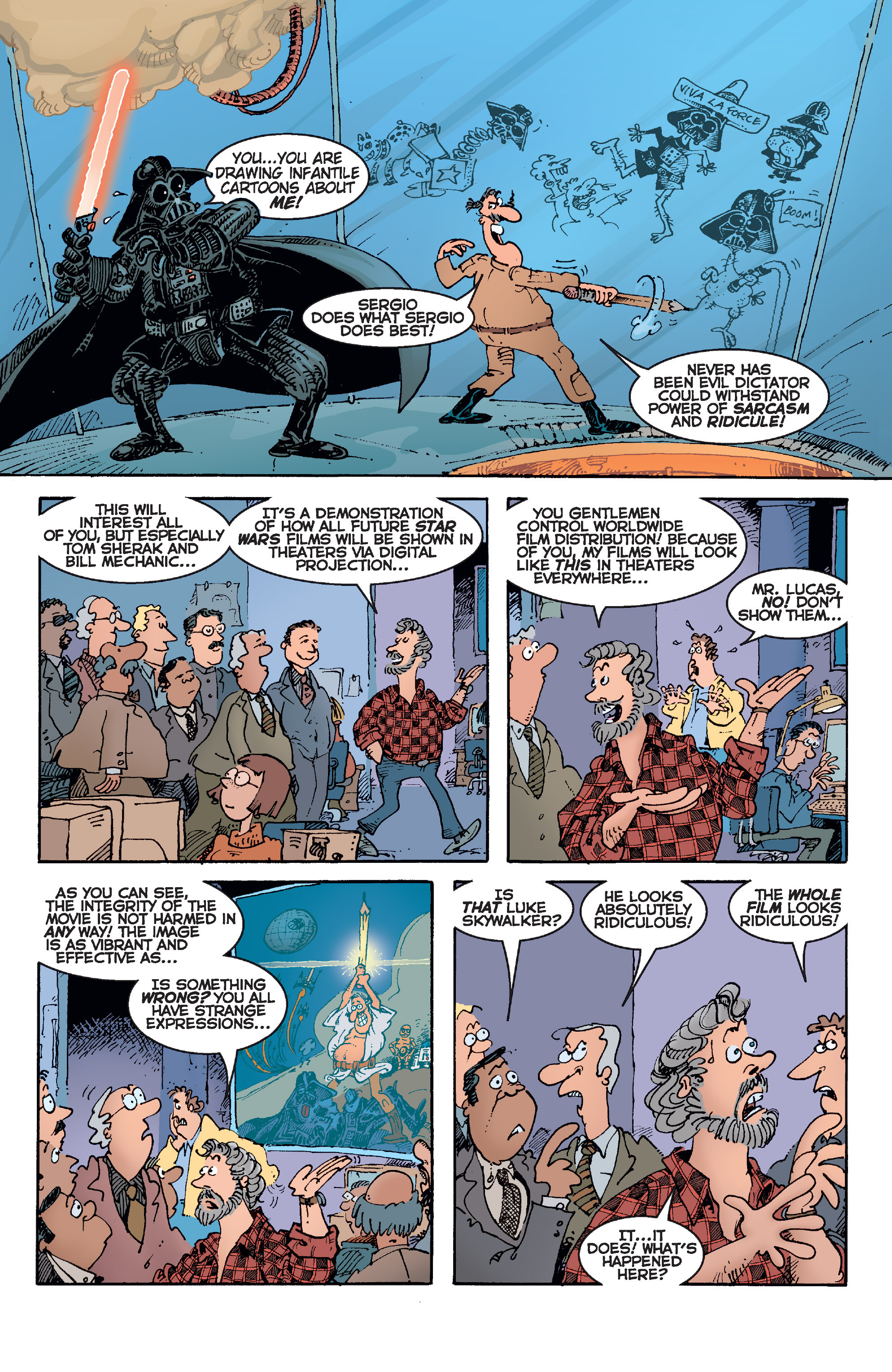 Read online Sergio Aragonés Stomps Star Wars comic -  Issue # Full - 20