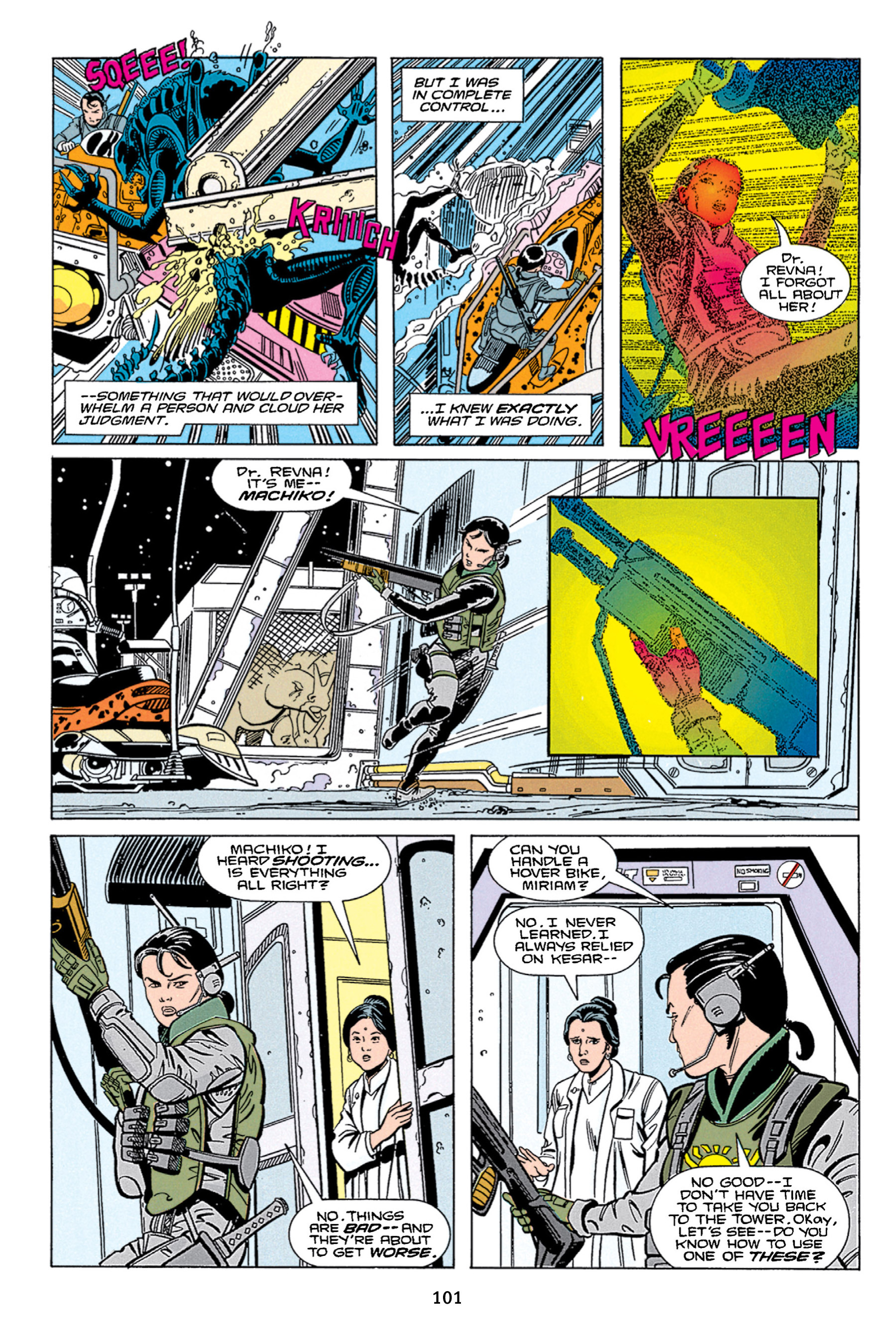 Read online Aliens vs. Predator Omnibus comic -  Issue # _TPB 1 Part 1 - 101