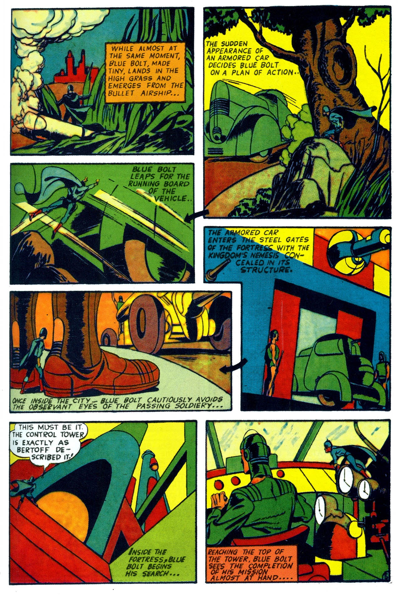 Read online Blue Bolt comic -  Issue # TPB - 25