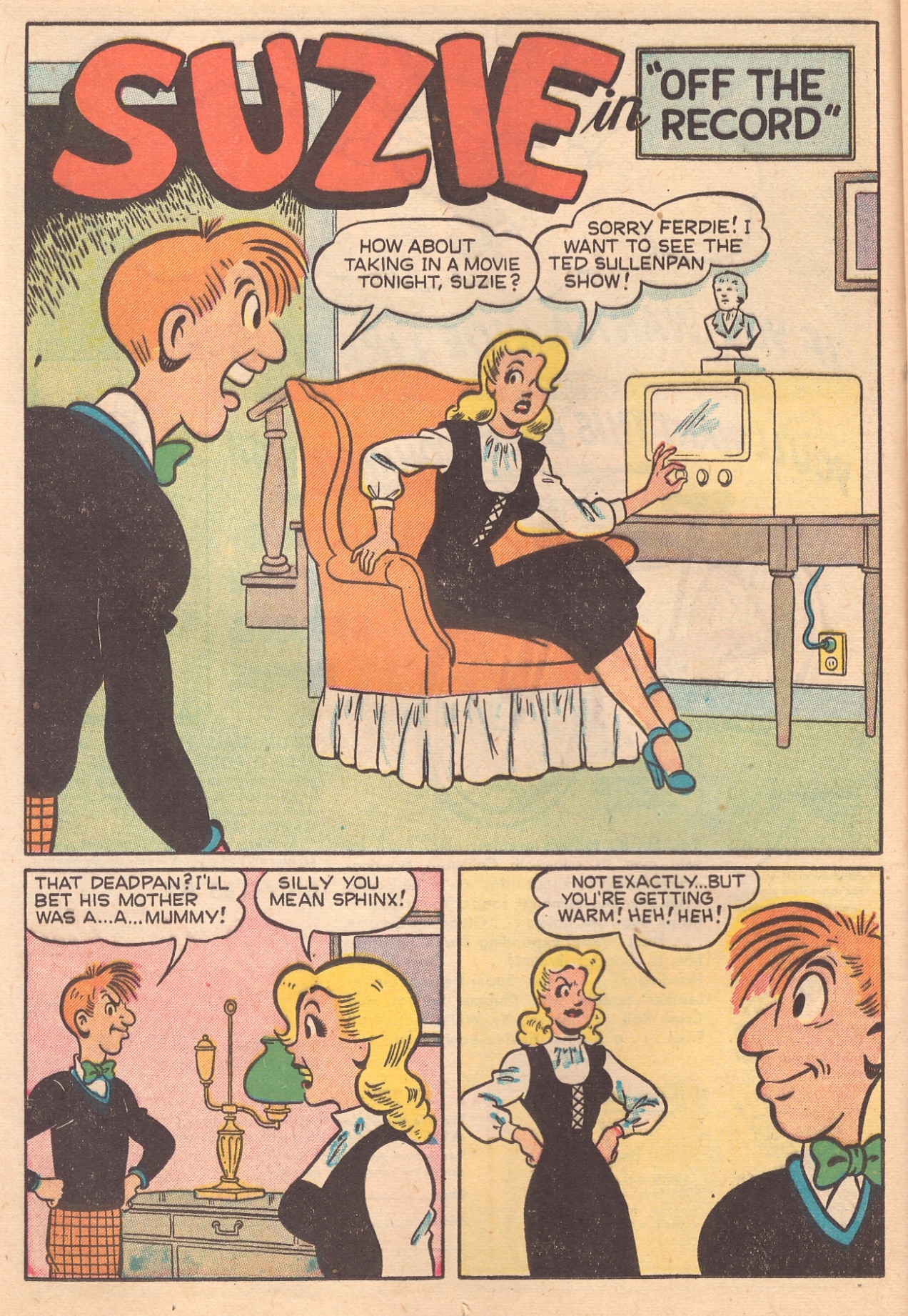 Read online Suzie Comics comic -  Issue #75 - 16
