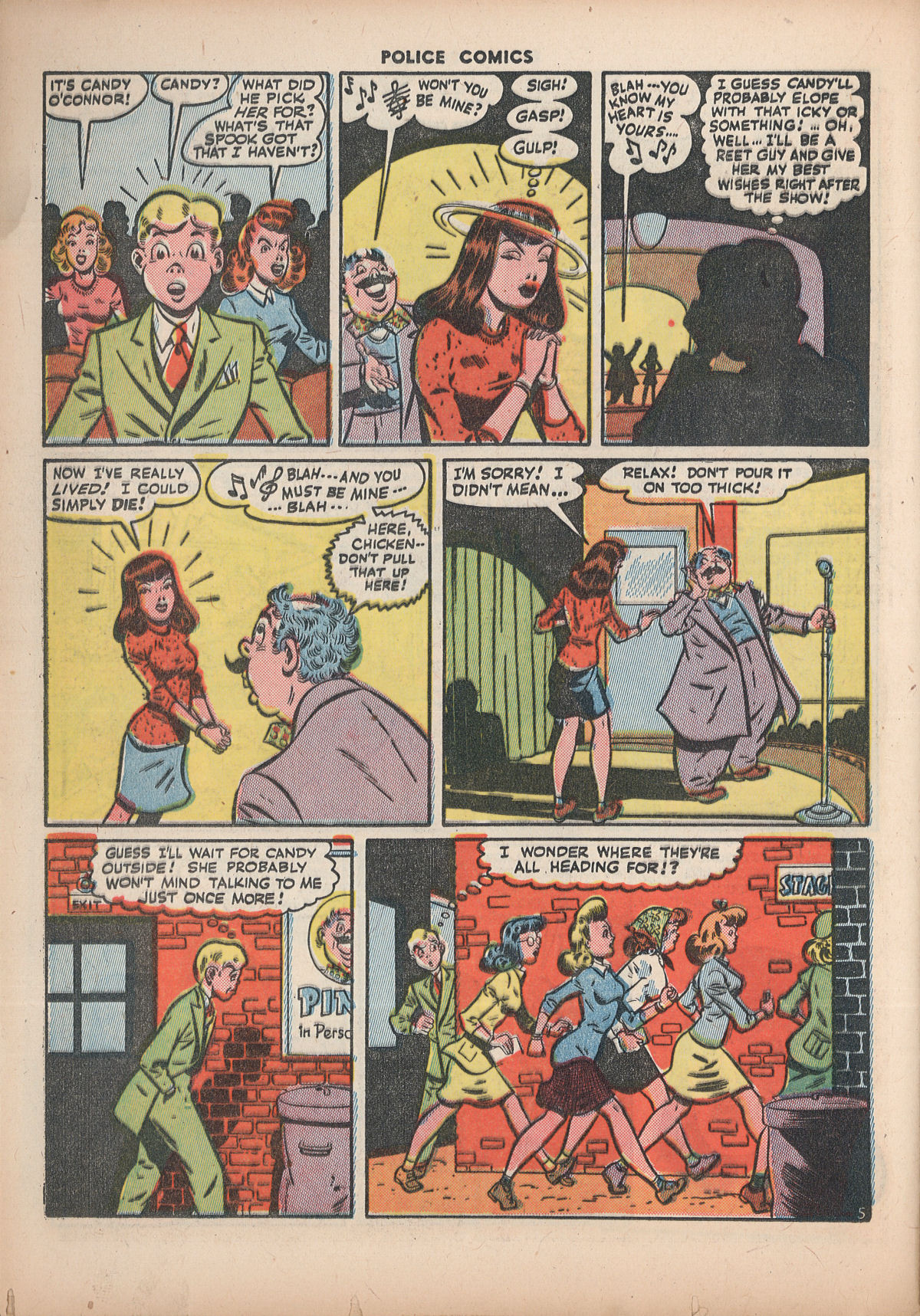 Read online Police Comics comic -  Issue #38 - 34