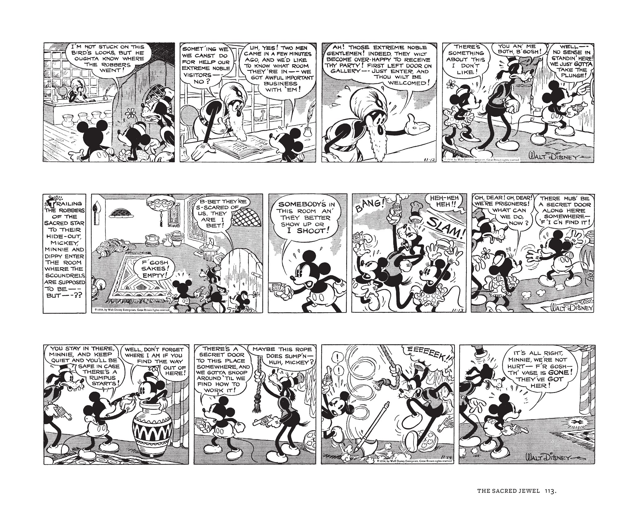 Read online Walt Disney's Mickey Mouse by Floyd Gottfredson comic -  Issue # TPB 3 (Part 2) - 13