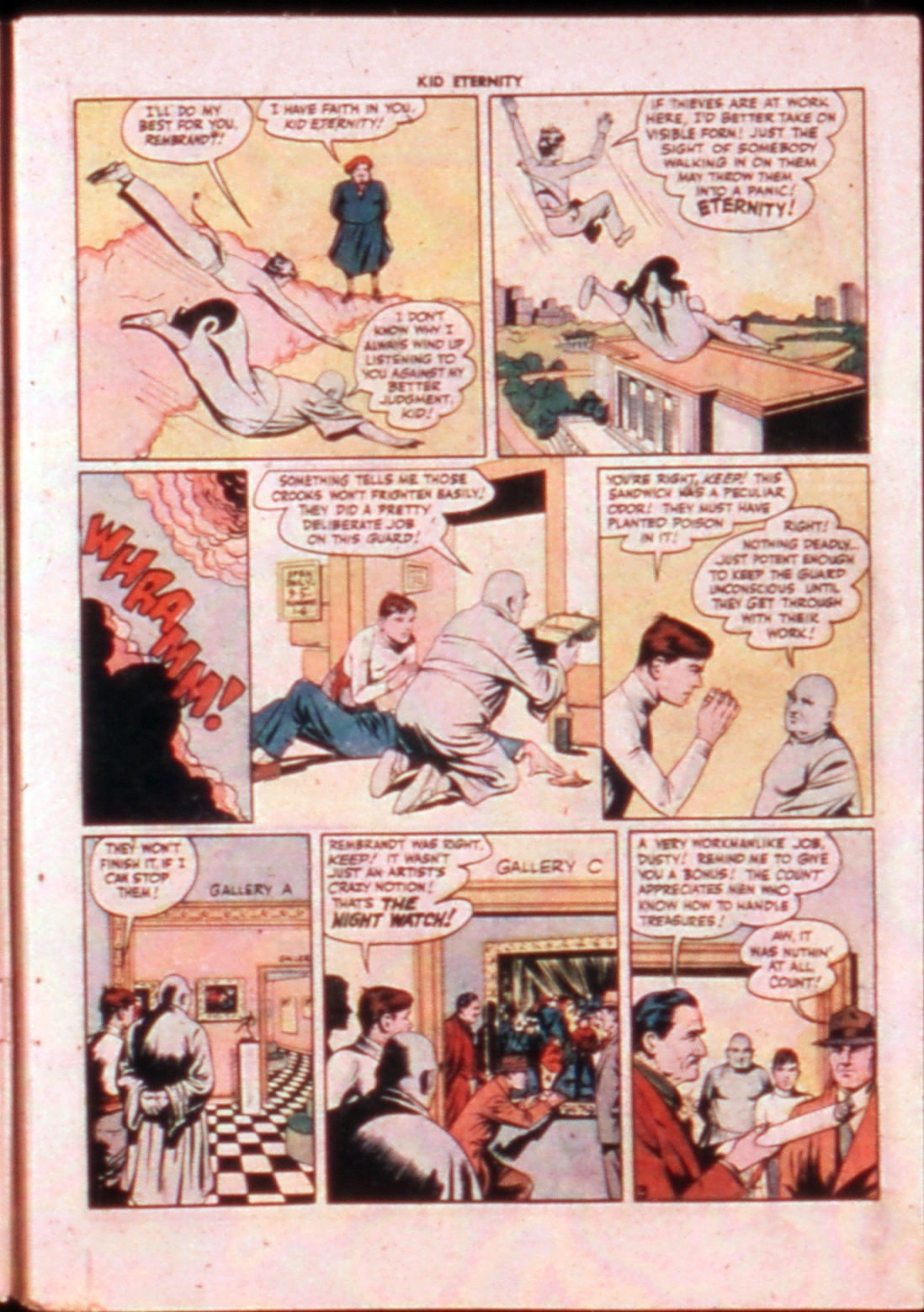 Read online Kid Eternity (1946) comic -  Issue #3 - 5