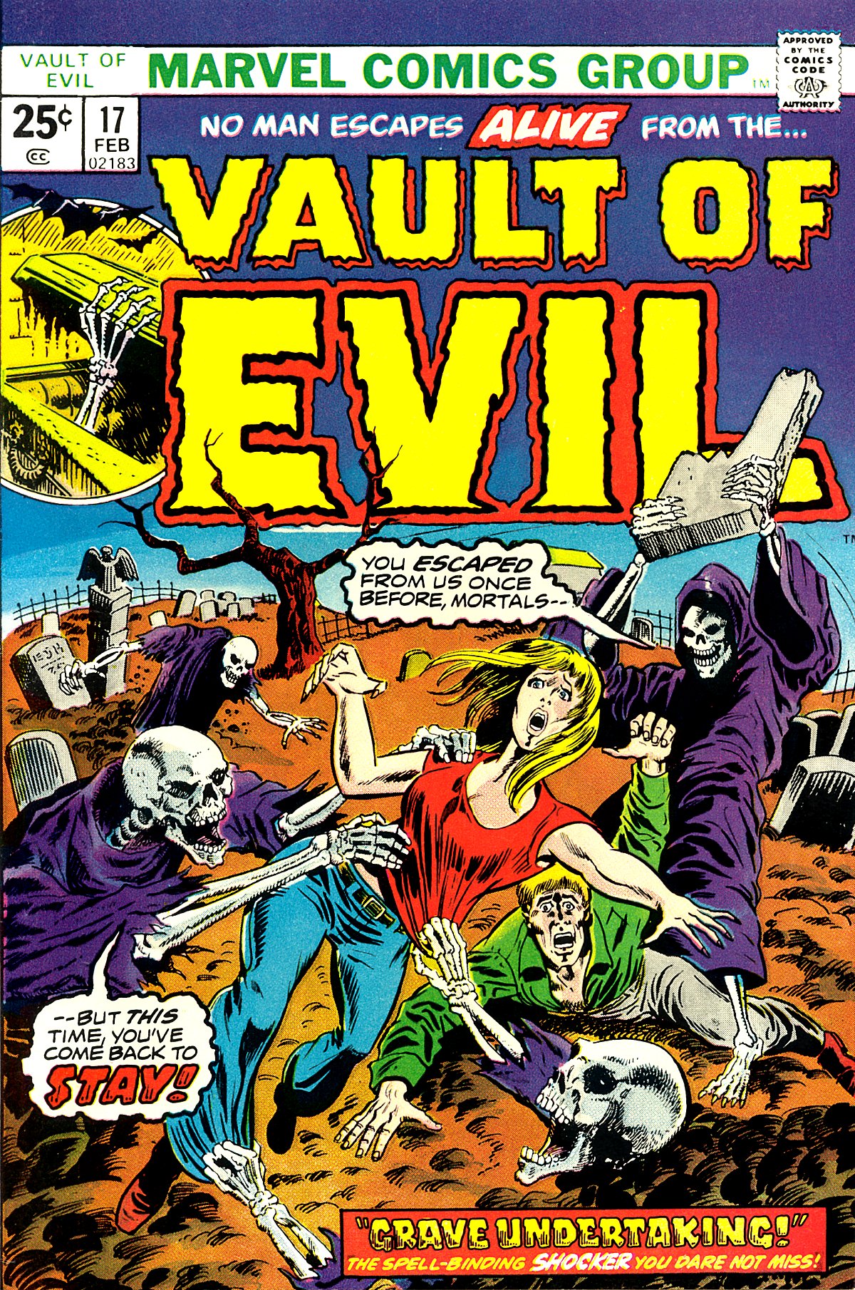 Read online Vault of Evil comic -  Issue #17 - 1