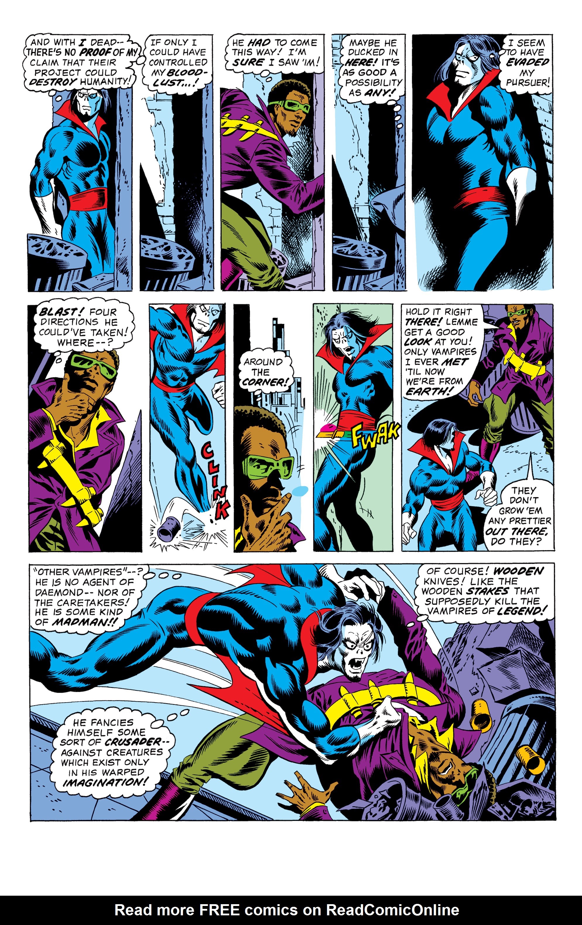 Read online Morbius Epic Collection comic -  Issue # The Living Vampire (Part 3) - 19